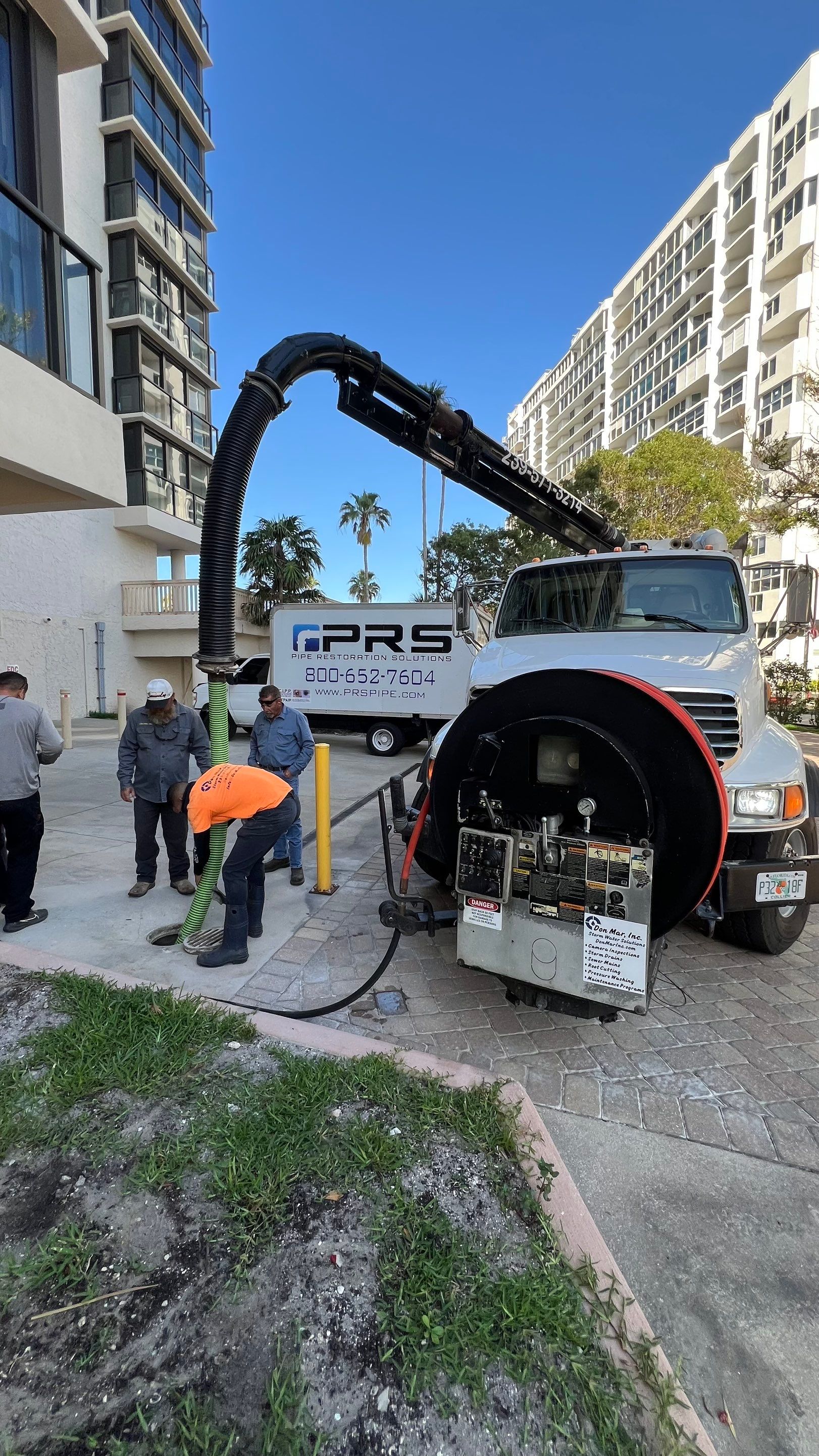Gulfshore Condo Stormwater System Maintenance by Don Mar, Inc. Storm Water Solutions