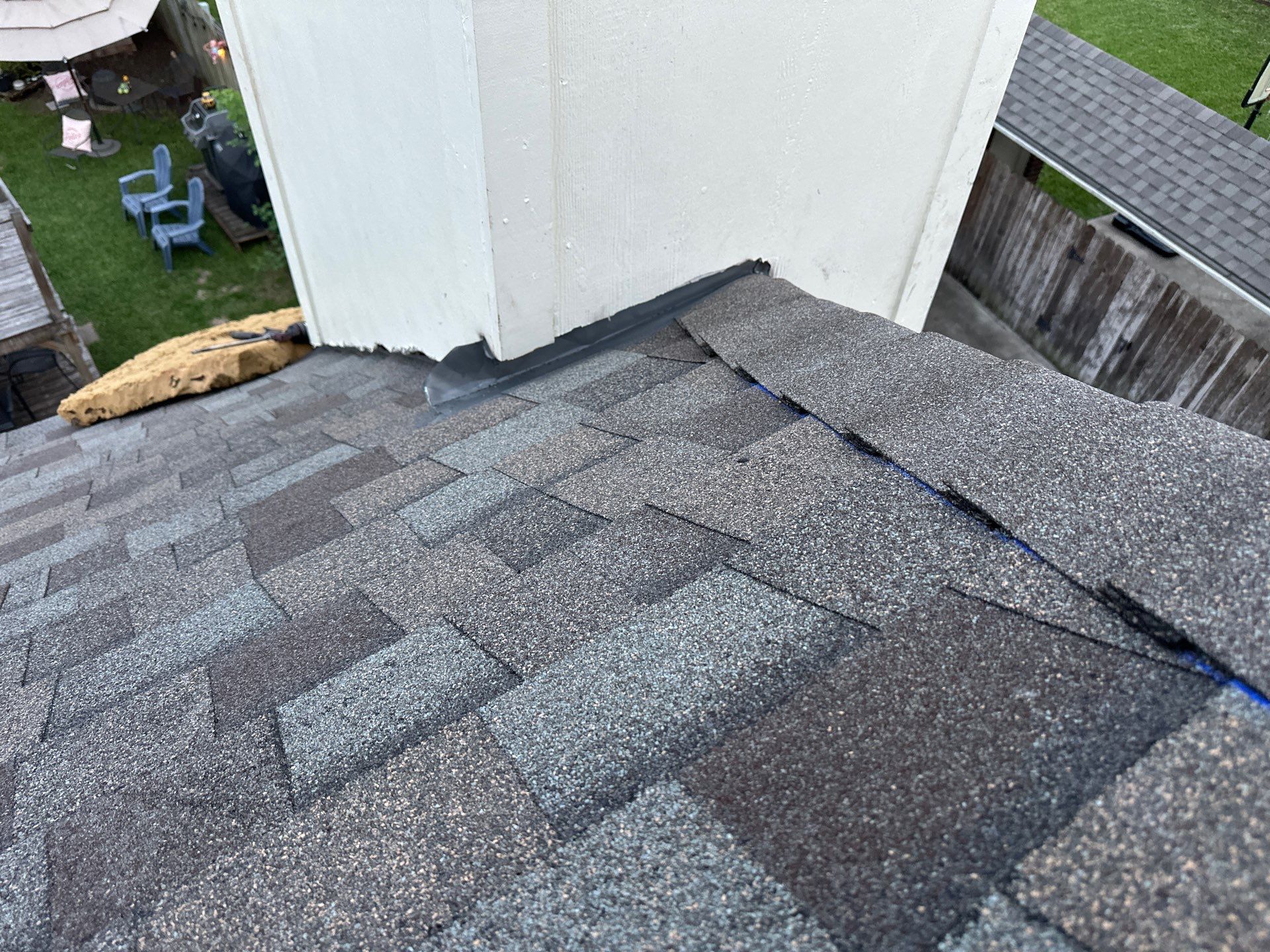 Project in Sugar Land by Motion Roofing