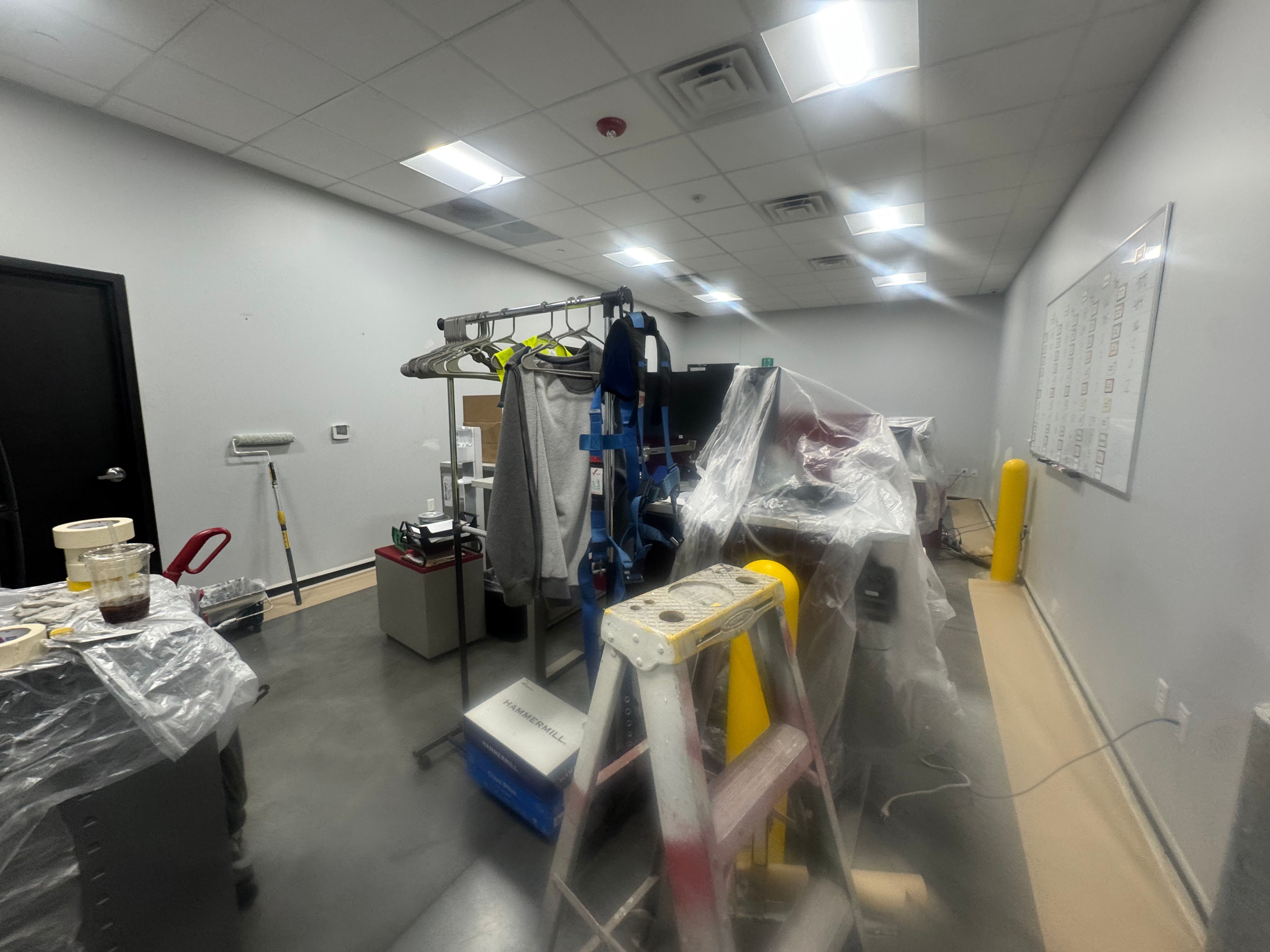 Commercial Interior Repaint Office & Warehouse by Midwest Paint LLC
