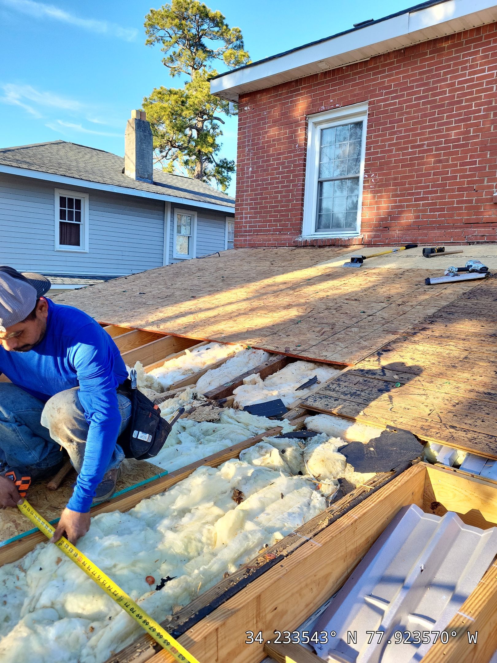 Low Slope Flat Roof Repair in Forest Hills, Wilmington NC by RGR Construction and Roofing, LLC