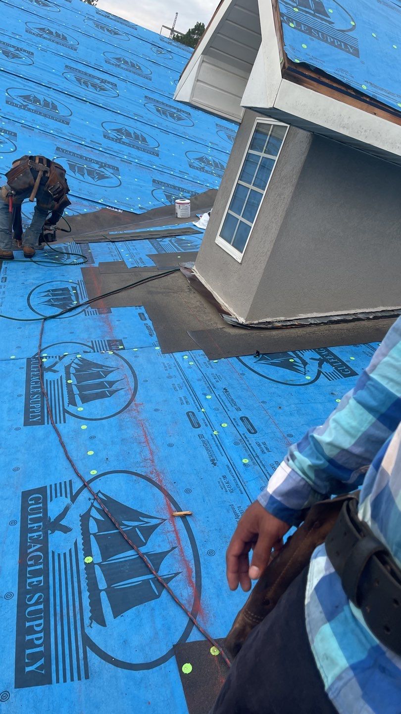 Commercial Roofing Installation using Roof Replacement by American Roofing & Construction LLC