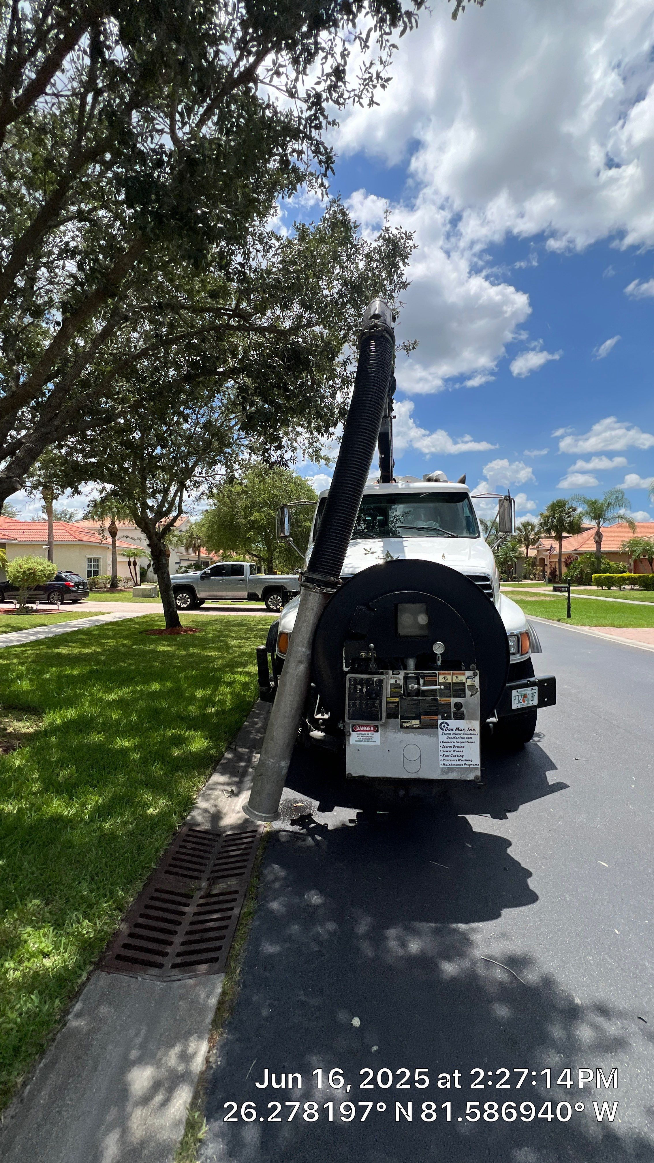 Naples Association Stormwater System Cleaning by APS Power & Water