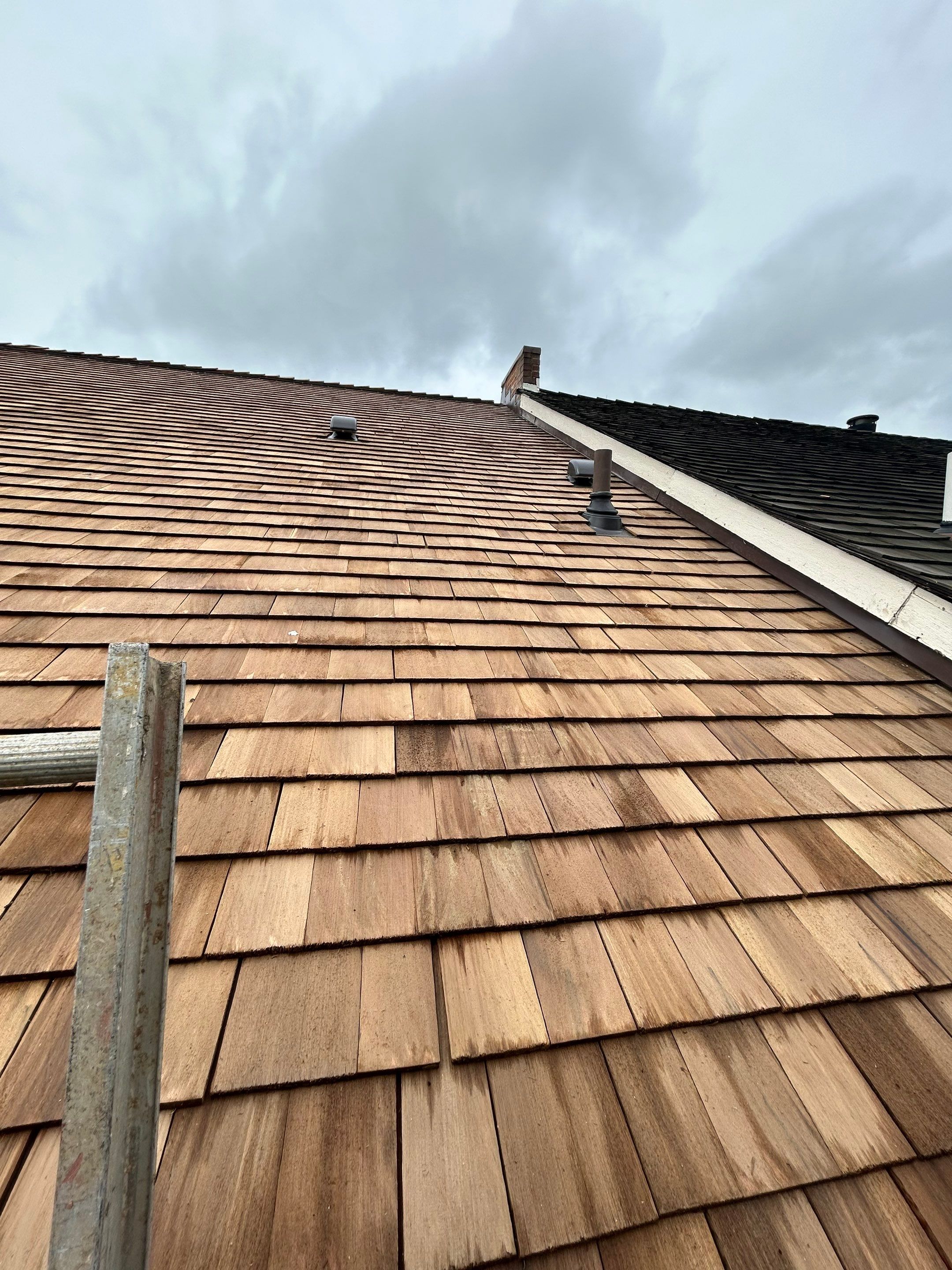Arlington: Residential Roof Replacement with Perfection CCA-Treated Cedar Shakes by RM Banning, Inc.