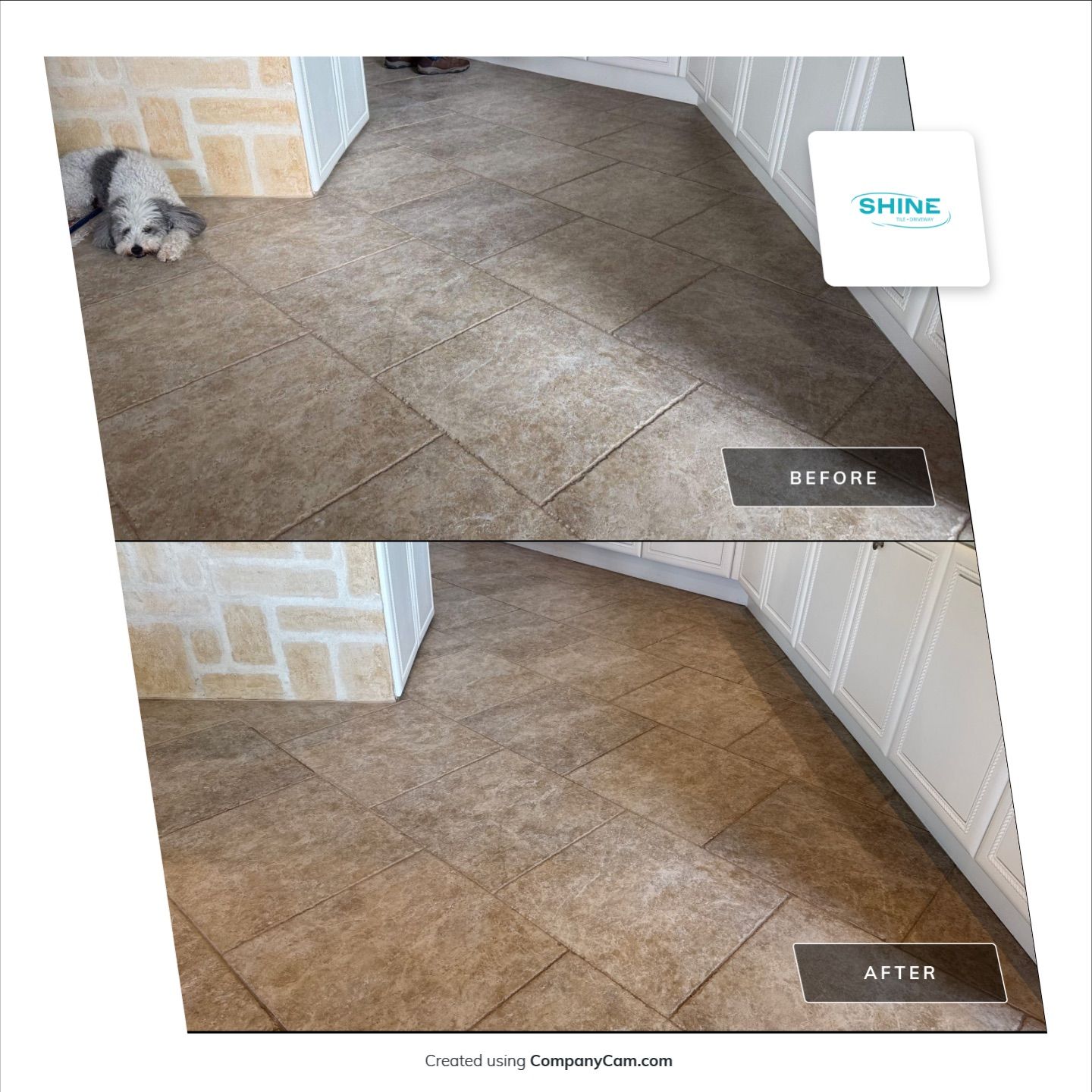 Project in San Antonio by SHINE Tile and Grout Cleaning