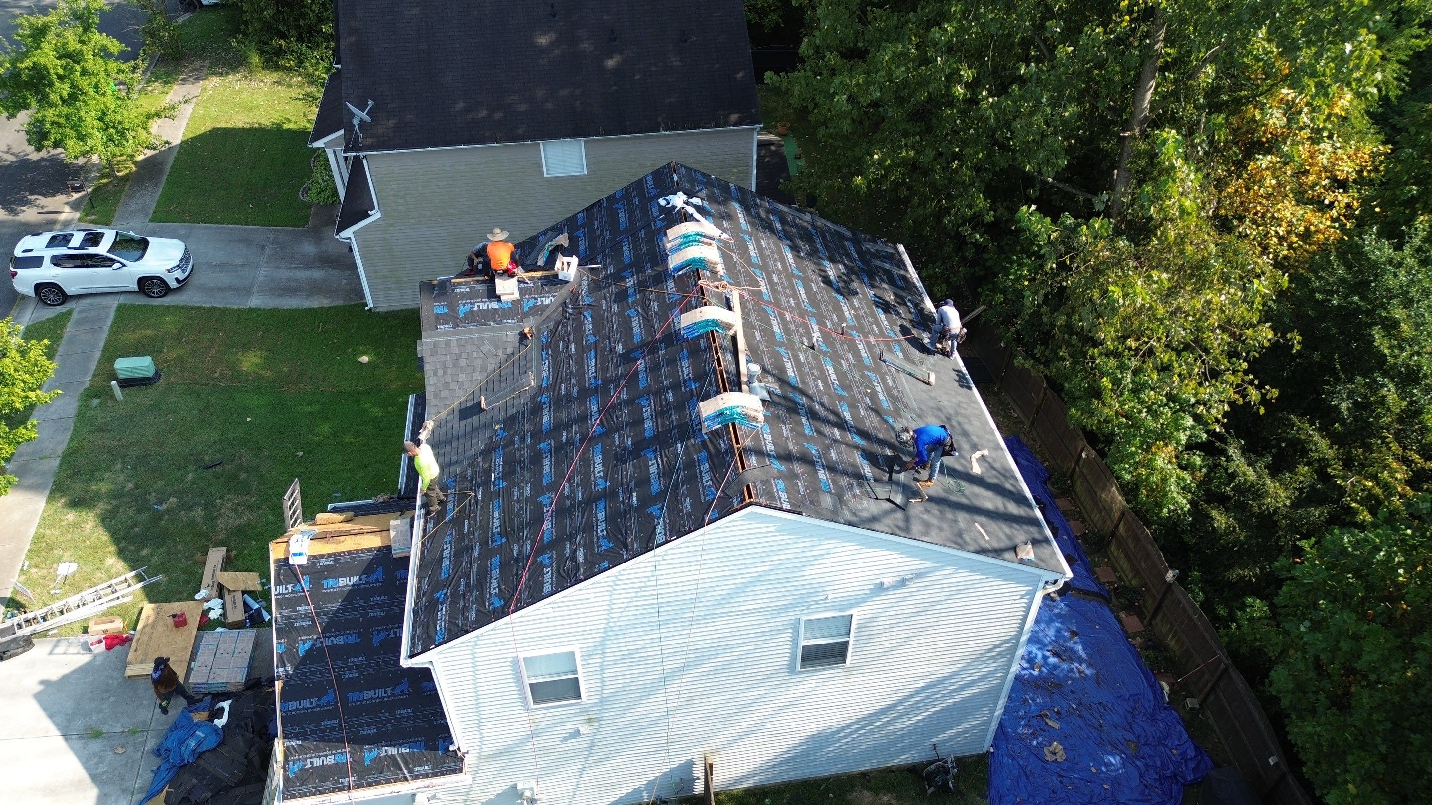 Roof, siding and gutter replacement by hail damage by Just Brilliant Restoration JBR
