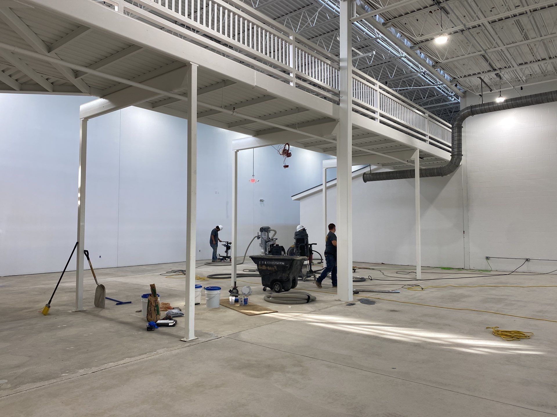 Concrete Coating at Spiece Fieldhouse by Knot Just Decks