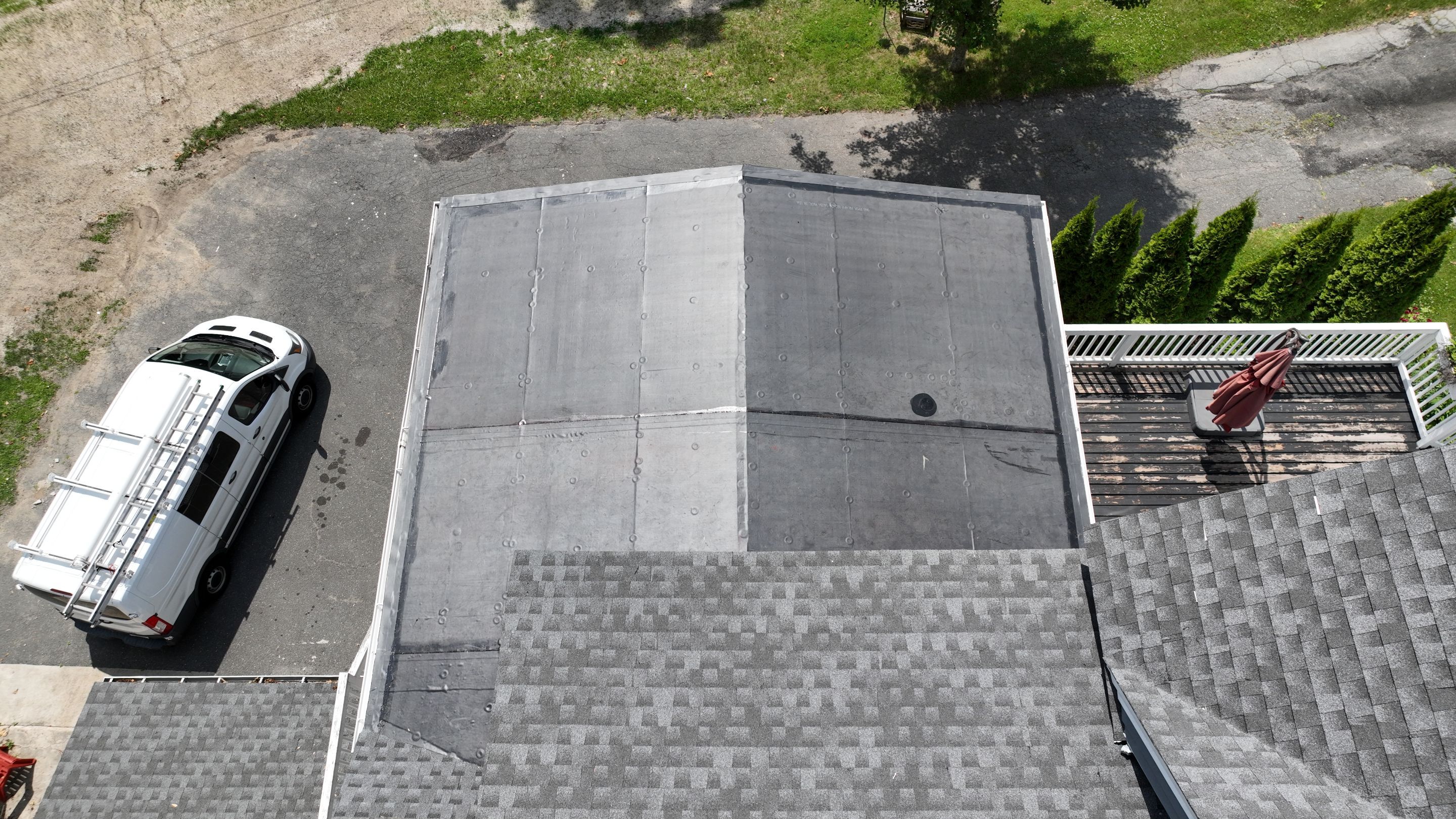 From Shingles to EPDM — Methuen Flat Roof Conversion by JOHNNYS PRO
