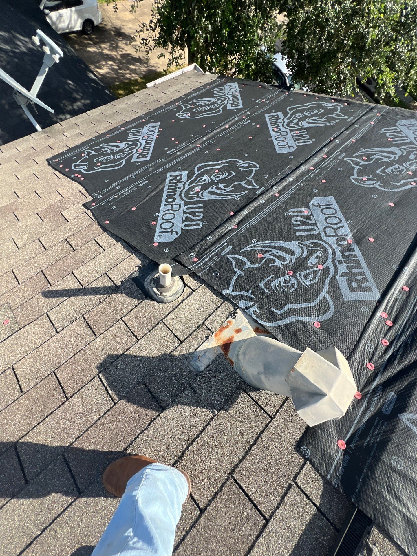 Residential Roofing Repair using Owen's Corning Duration (Lifetime) Shingles by Roof Repair Company