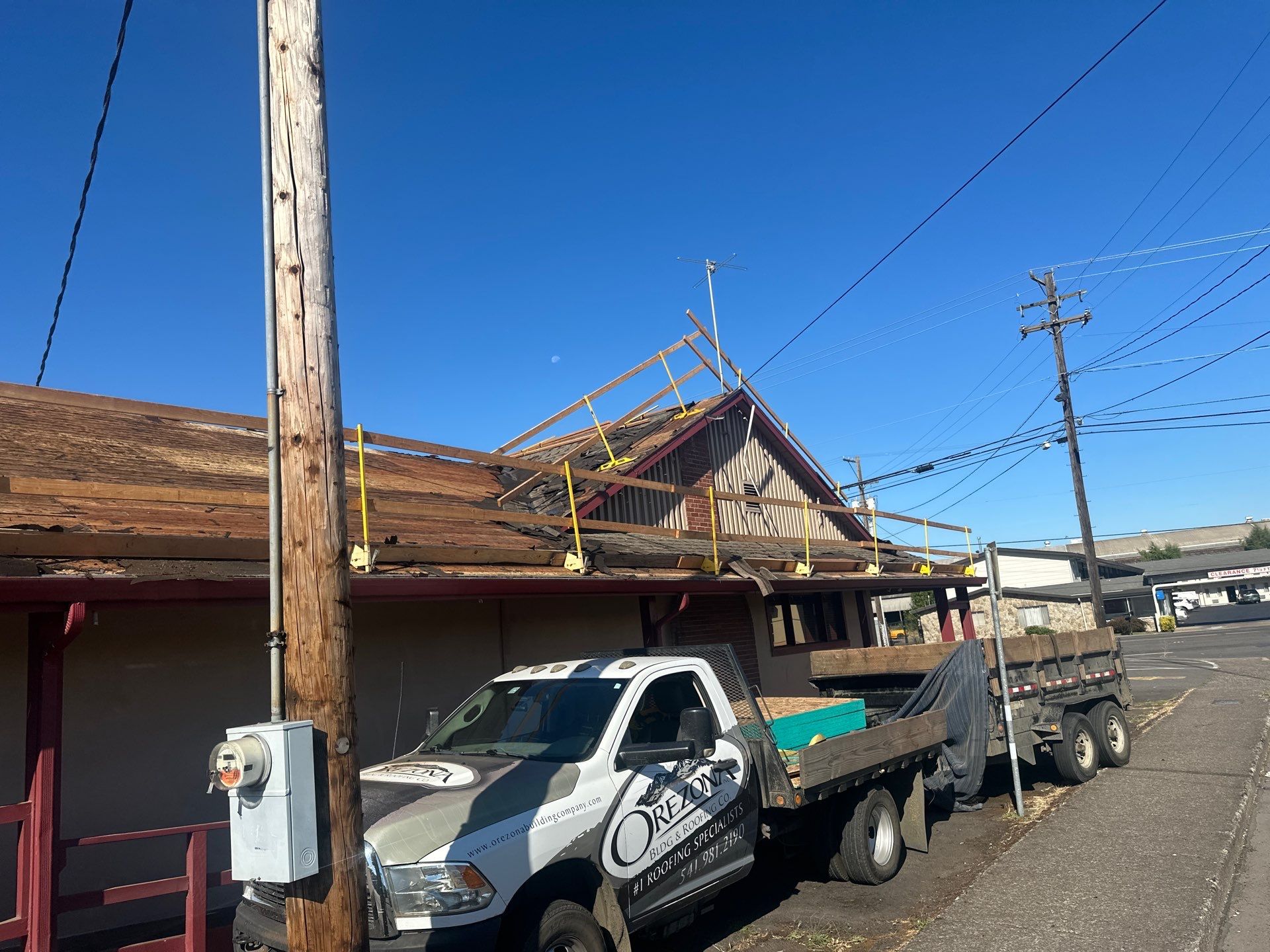 Lum Yun Salem Oregon Commercial Roof Replacement  by Orezona Building & Roofing Company, Inc.