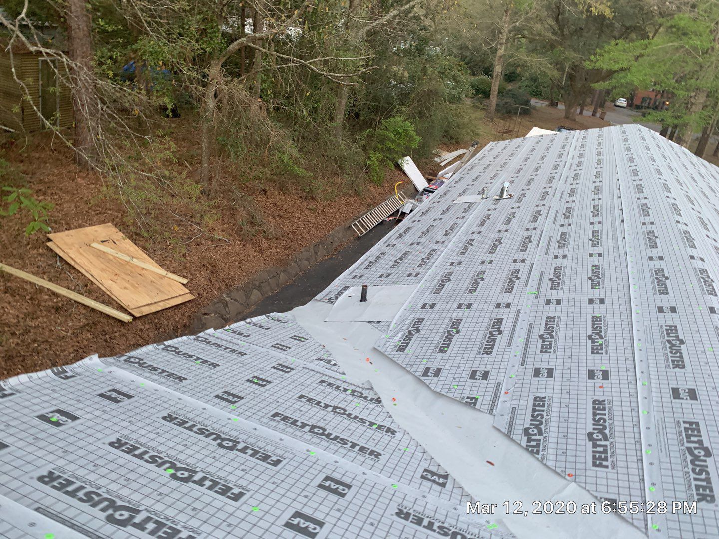 Residential Roofing Installation using Roof Replacement by American Roofing & Construction LLC