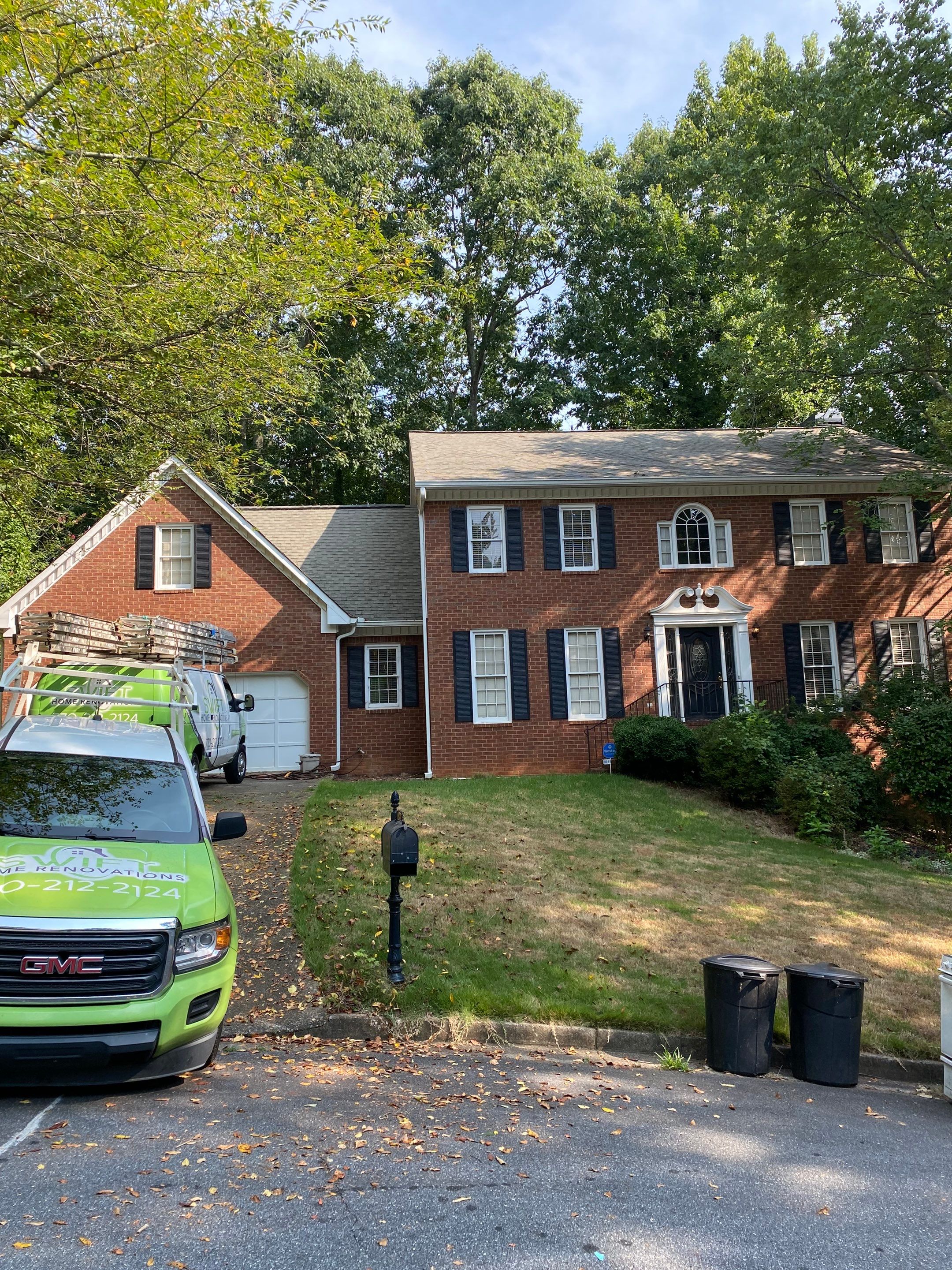 Two-Story Exterior House Painting and Siding Refresh in Alpharetta by Swift Home Renovations