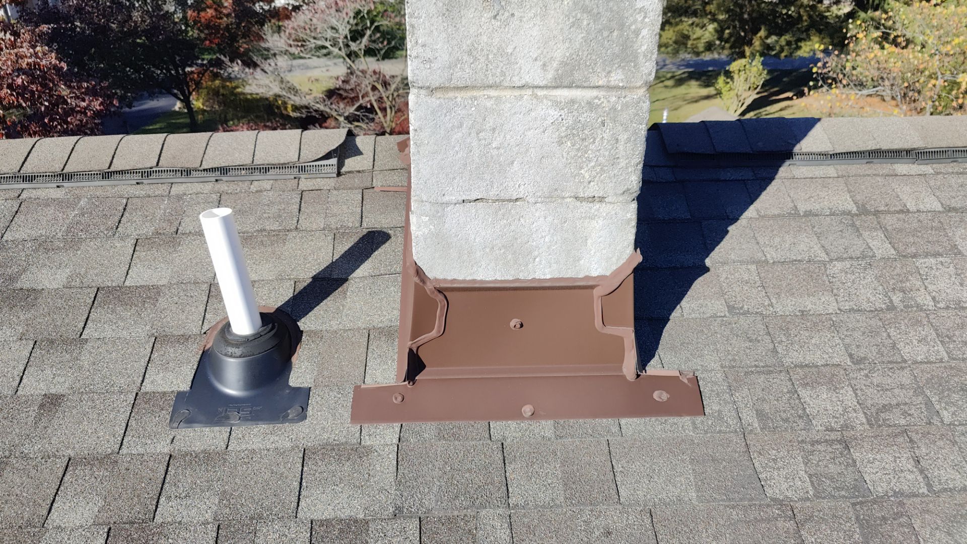 Roof Replacement using Owens Corning Aged Copper by 180 Contractors