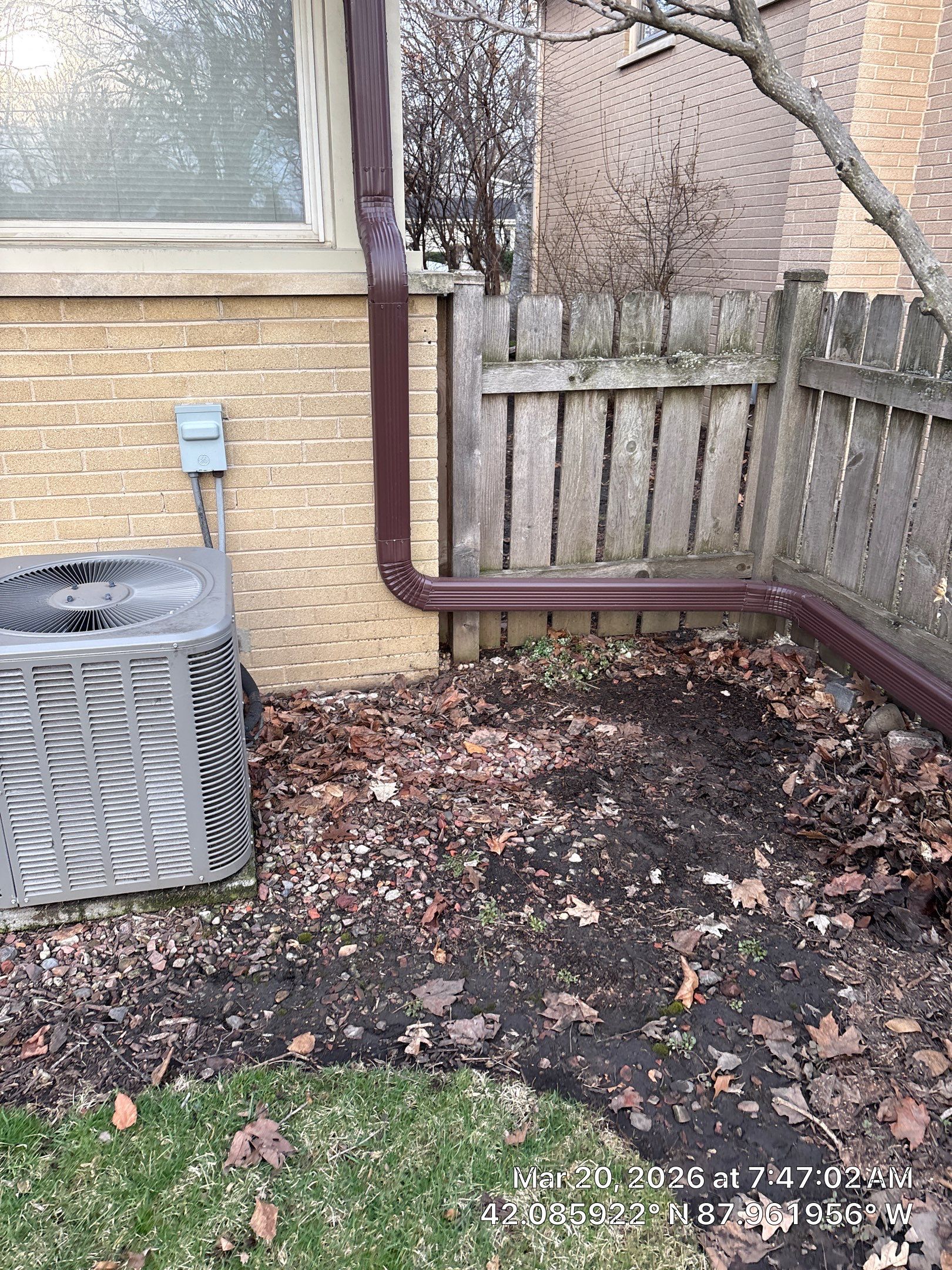 Ross Williams Drainage and Brick repair project by A&N