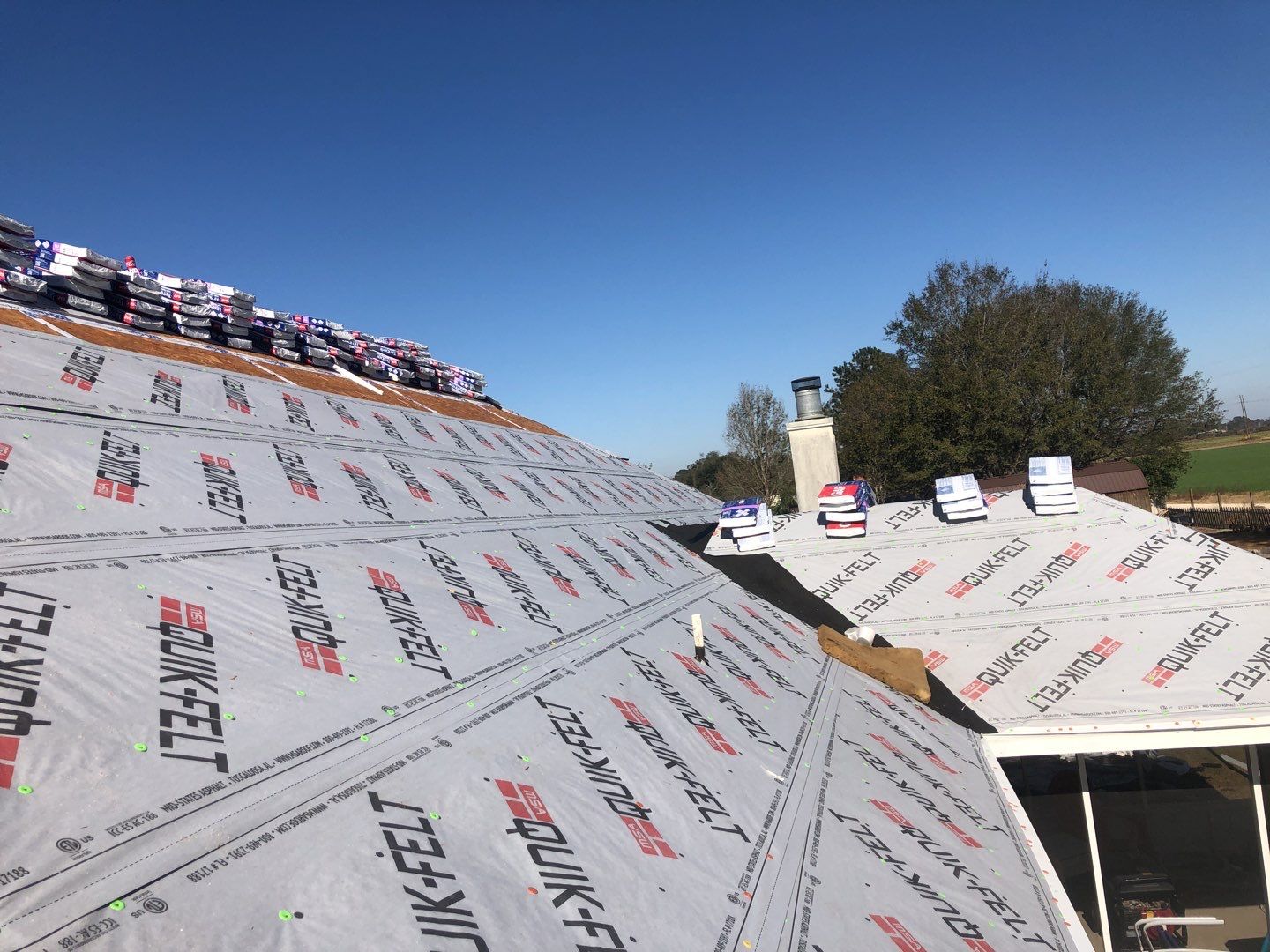Residential Roofing Installation using Roof Replacement by American Roofing & Construction LLC