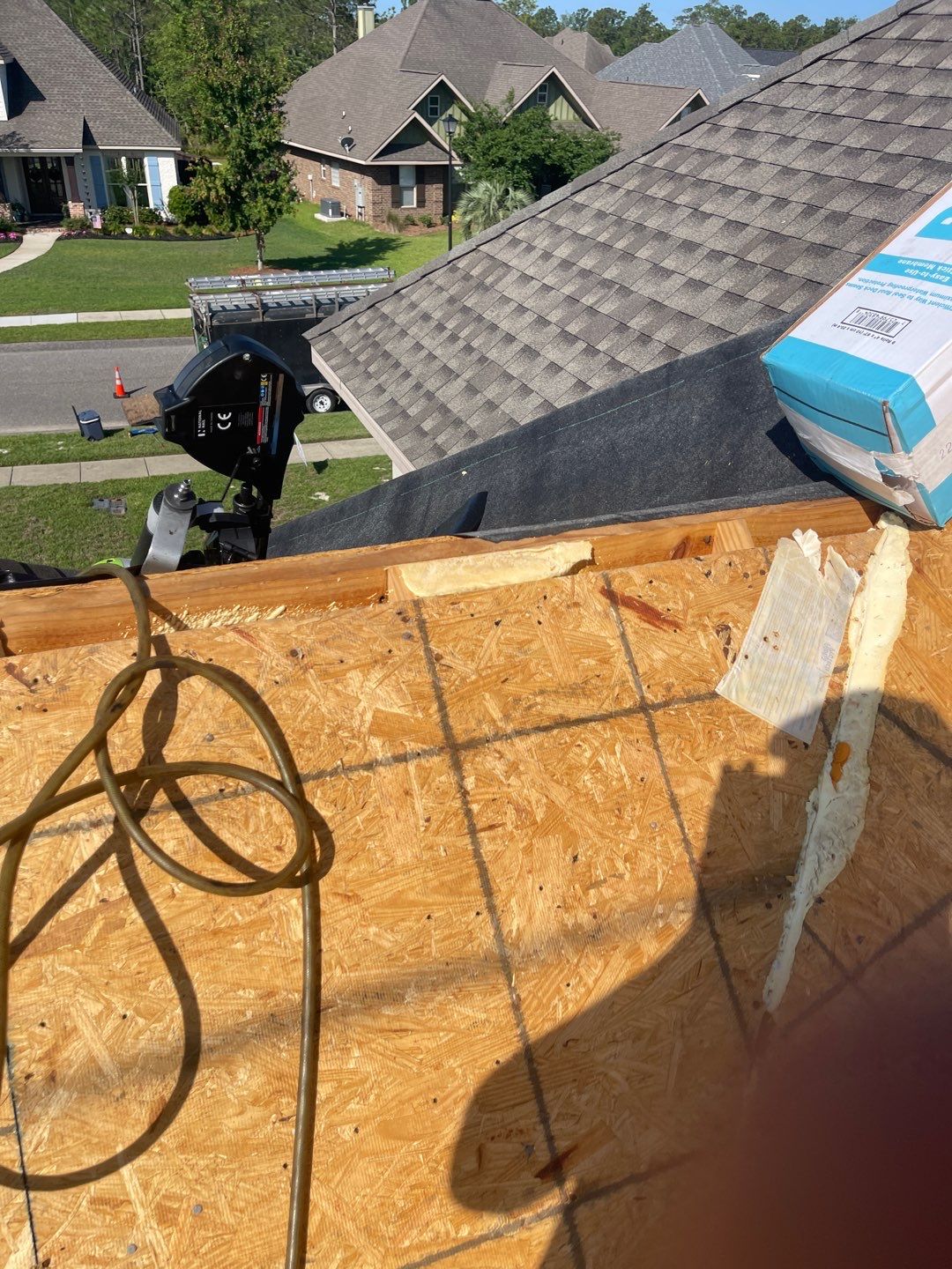 Residential Roofing Installation using Roof Replacement by American Roofing & Construction LLC