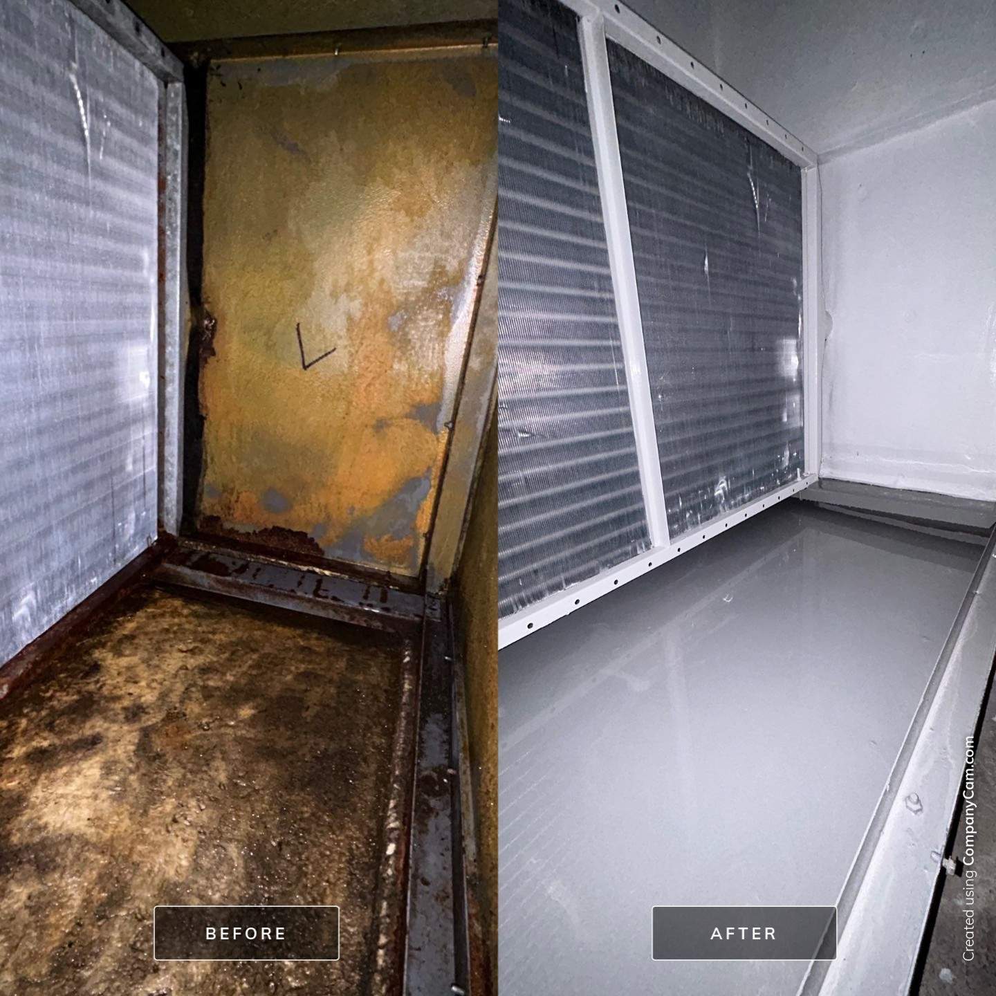 Air Handler Refurbishment by Space City Works LLC.