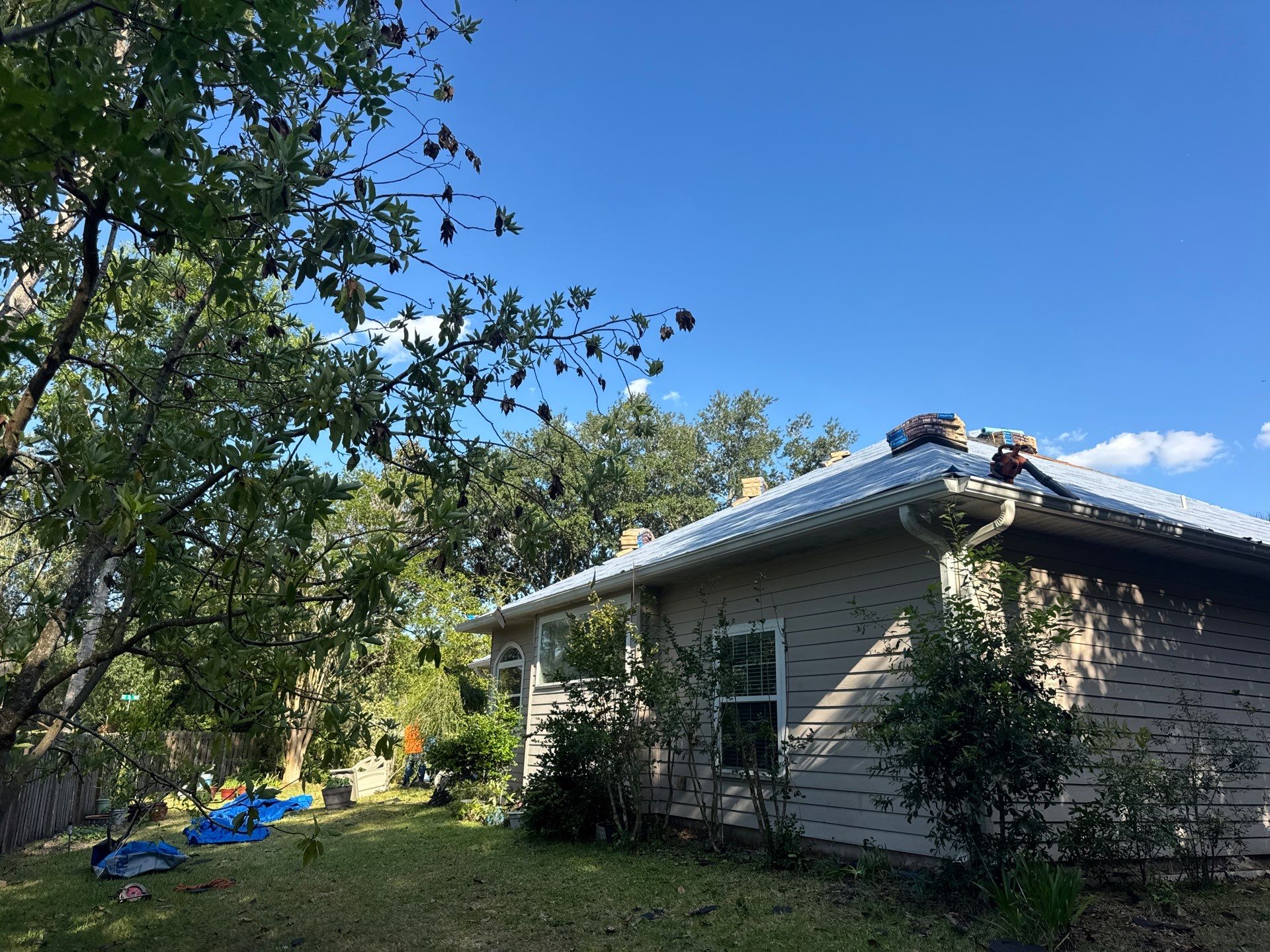 Architectural Shingle Roof Replacement and Decking Repair in Gainesville by Avenue Roofing