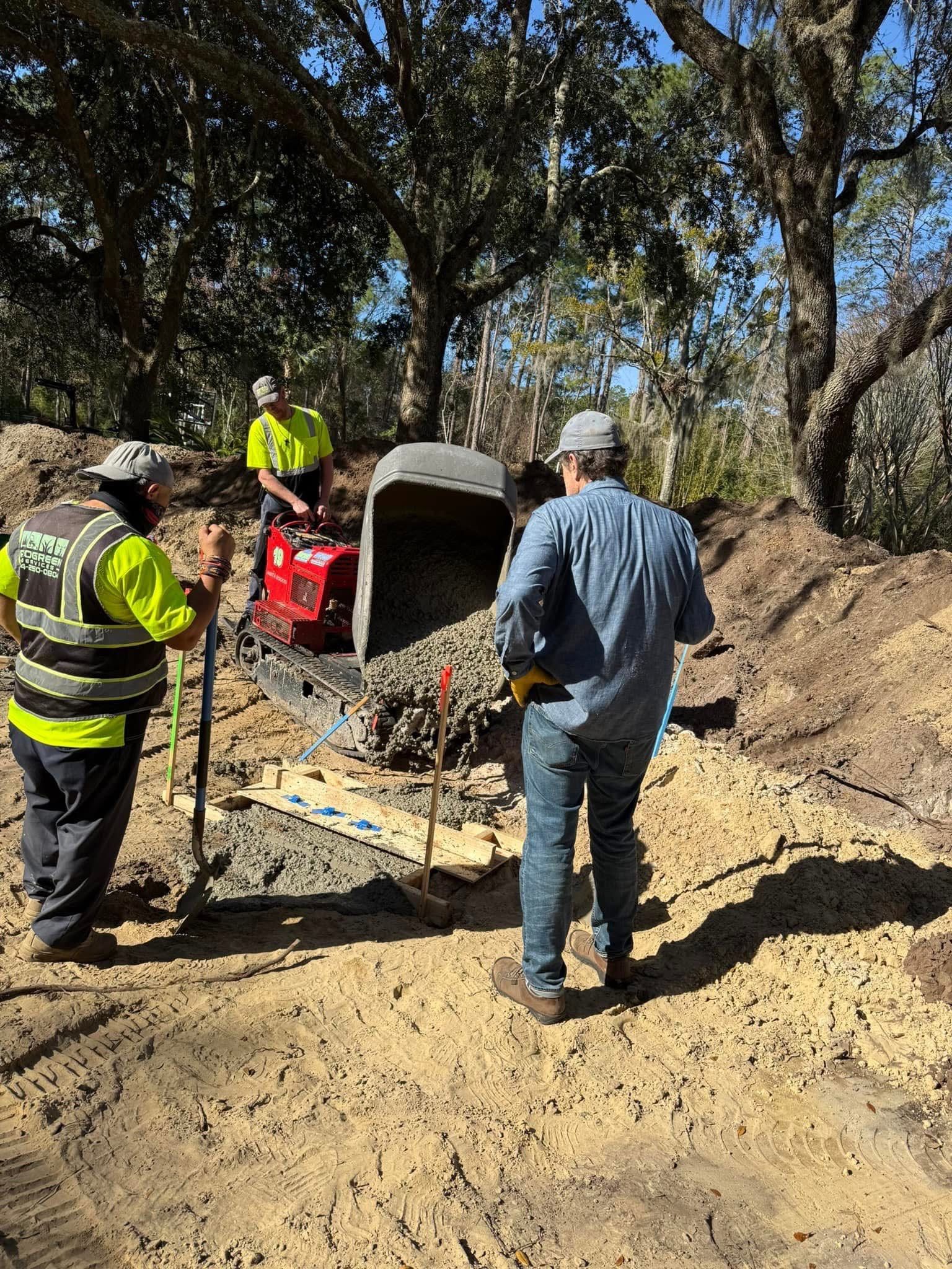 Volunteer Work | Deerwood Community Playground by ProGreen Services