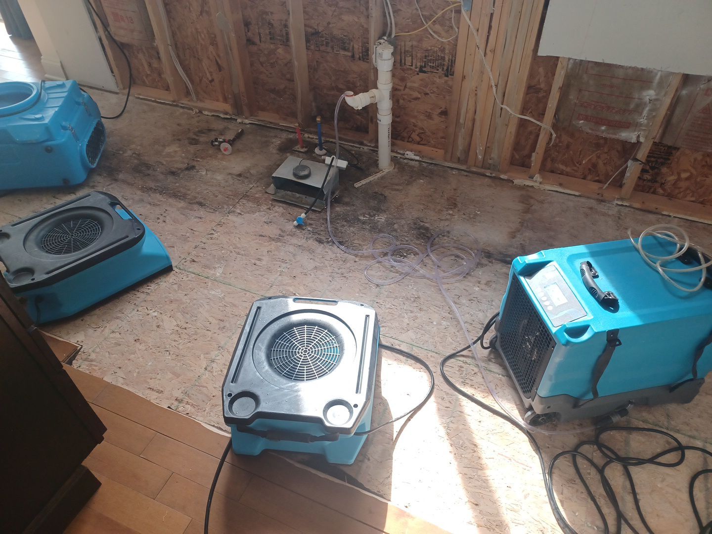 Project in West Bloomfield Township by EzDry Water Mitigation & Property Restoration