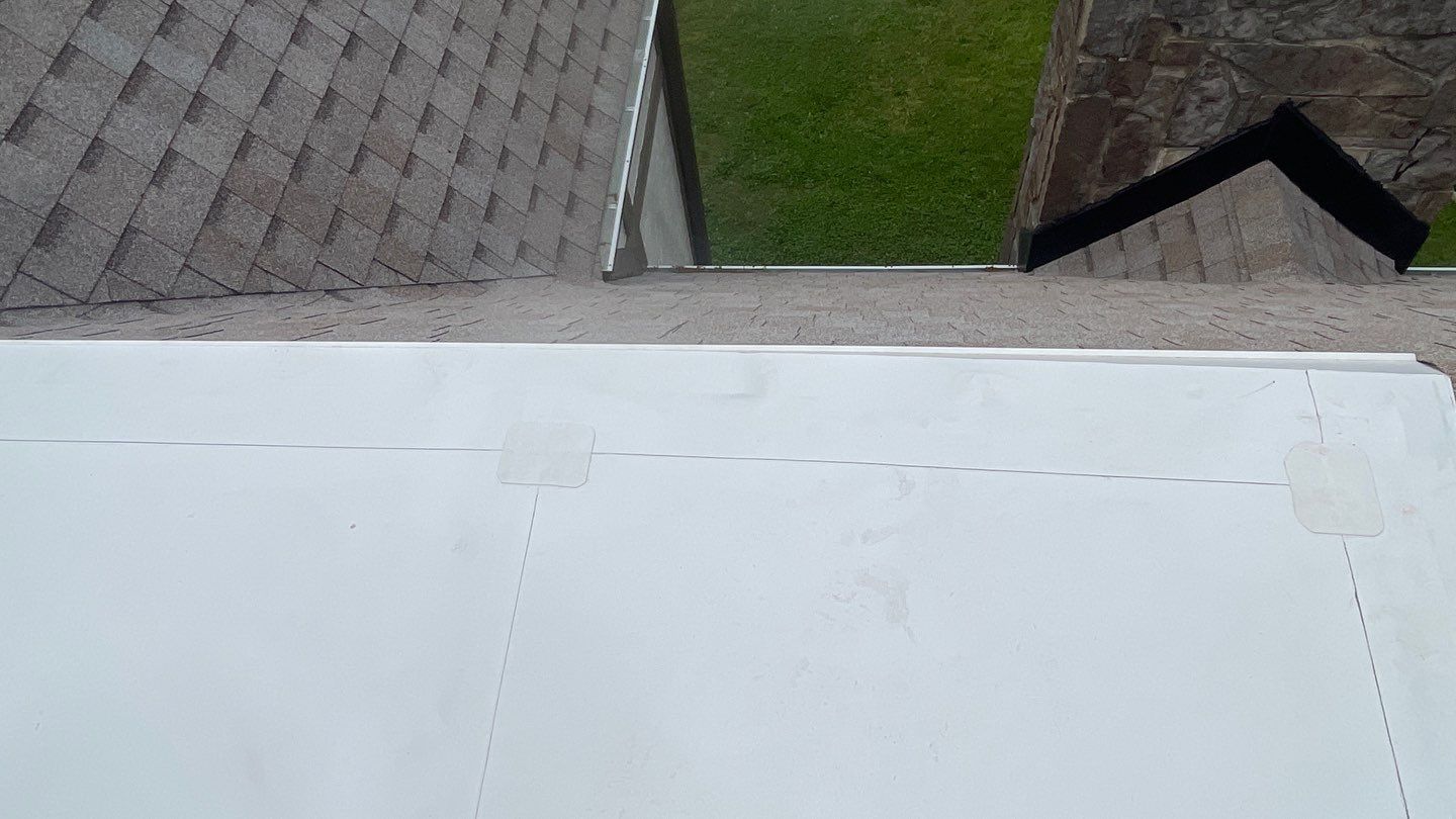 Residential Roof + Gutters & Downspouts & Gutter Guards Install  by Titan Commercial & Residential Roofing 