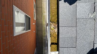 Turtle Shell gutter protection installation in Chicago, IL 60634, photograph 11