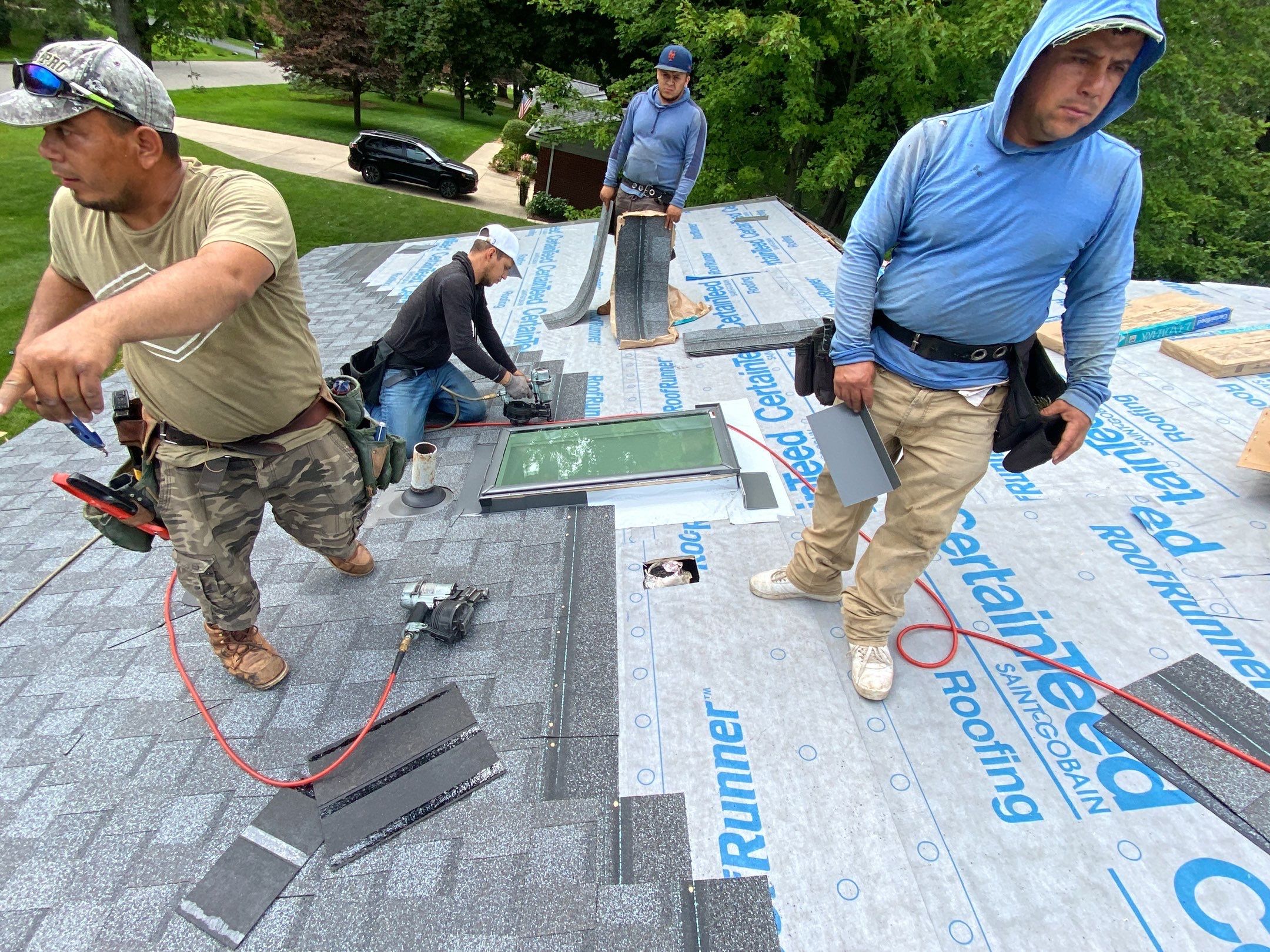 Roof Replacement using CertainTeed Landmark by 180 Contractors