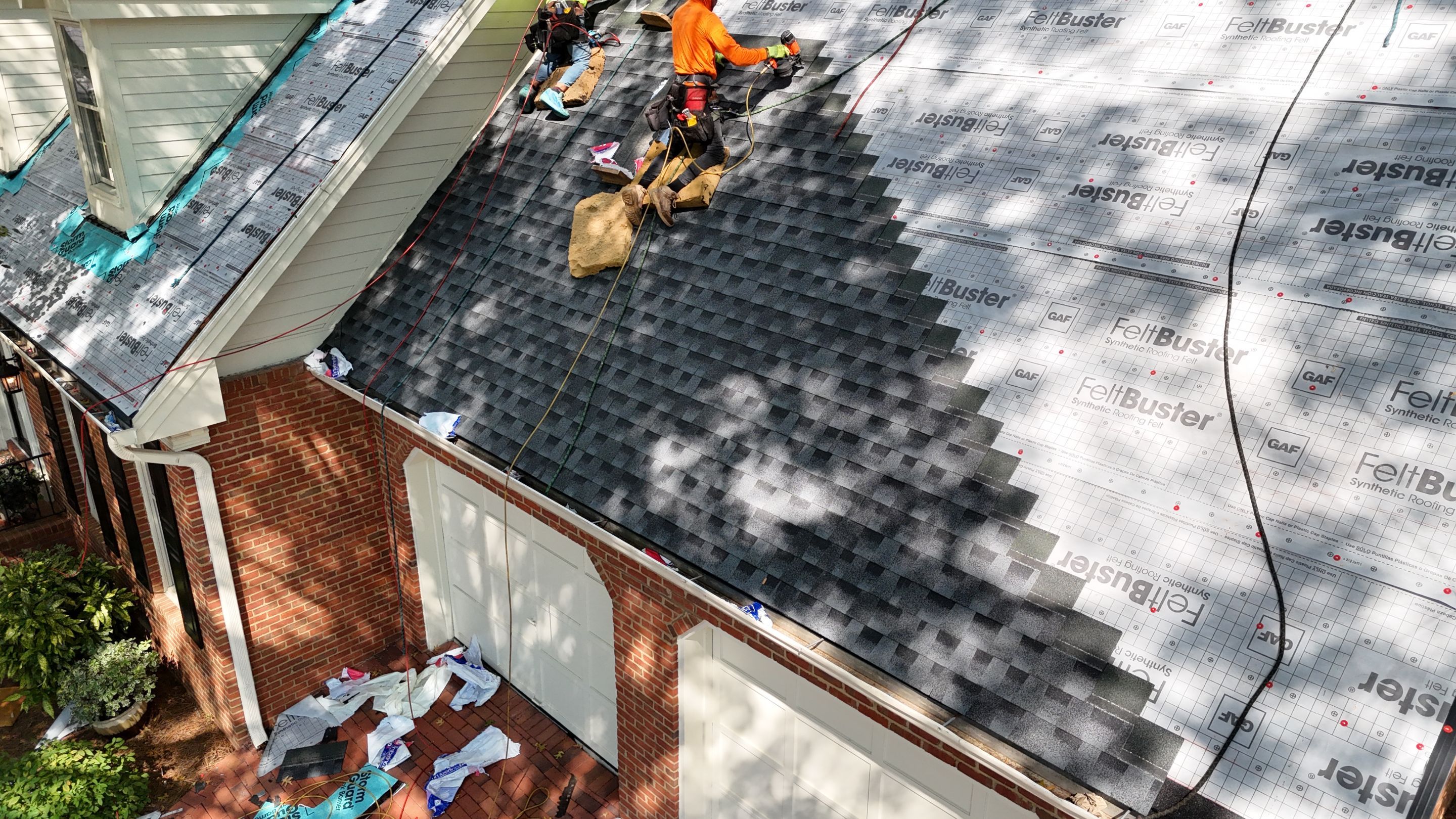 GAF Timberline HDZ in Charcoal by Element Pros Roofing, LLC