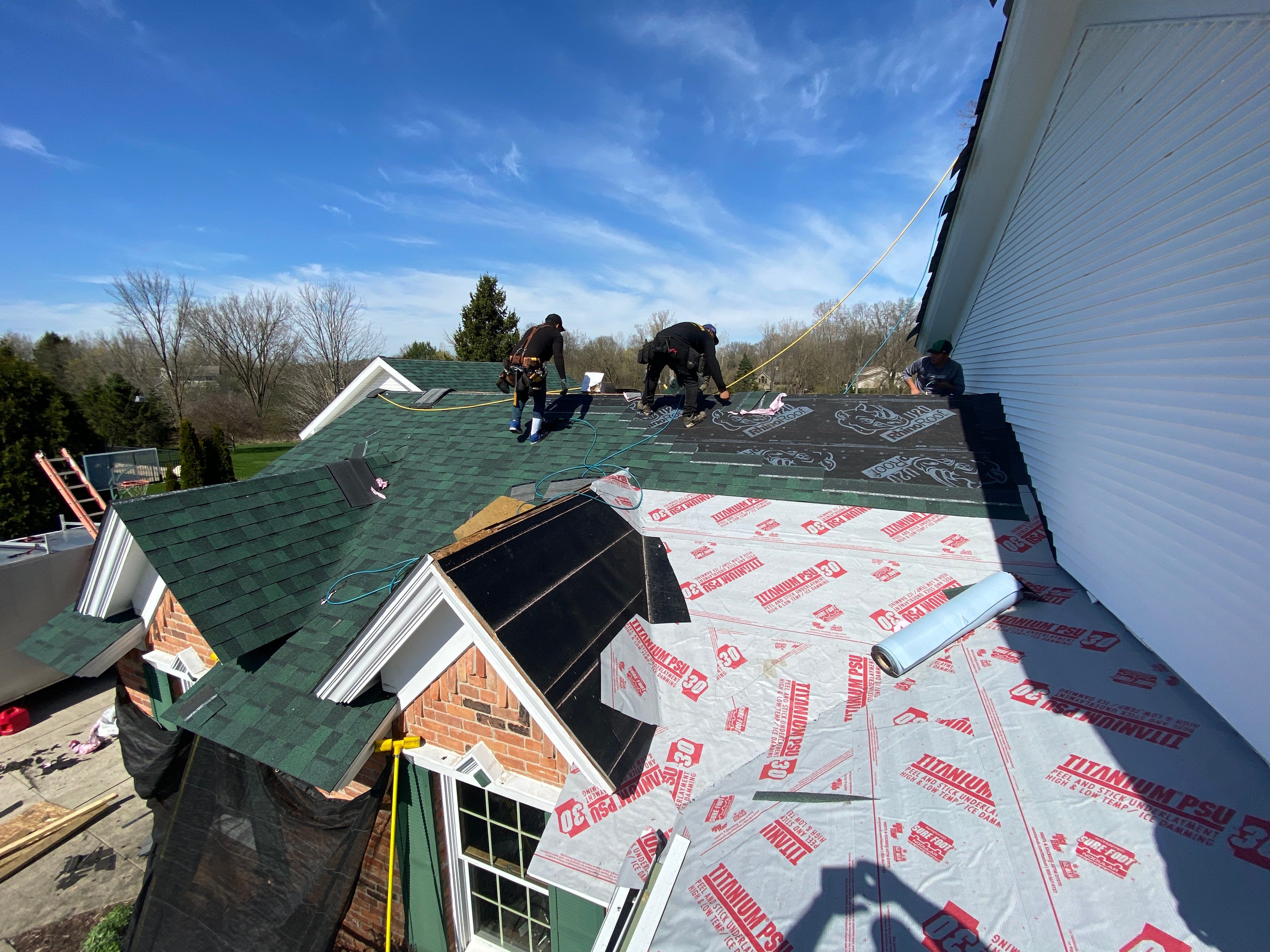 Roof Replacement using Owens Corning by 180 Contractors