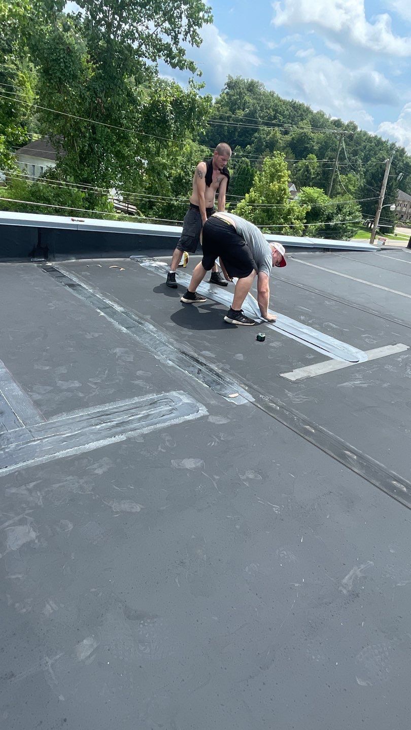 Commercial Roofing Repair using EPDM Roofing by Secure Construction Company Inc