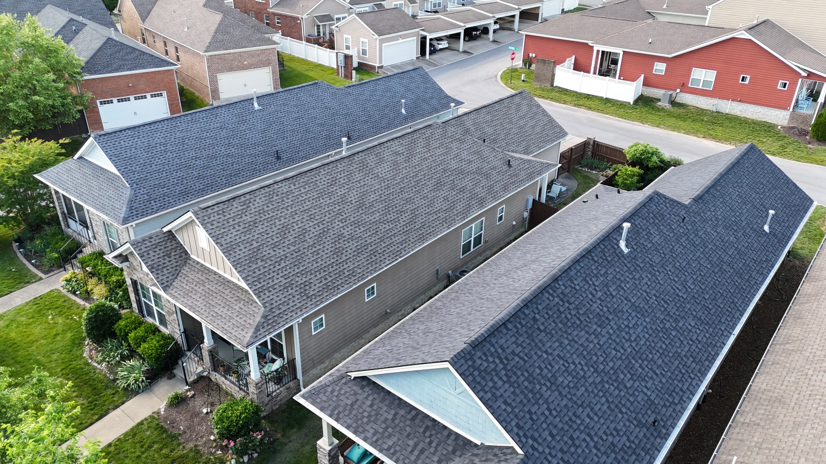 Moire Black Re-Roof by Royal House LLC