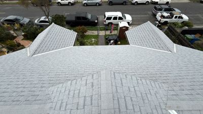 Residential Roofing Installation using Owens Corning Duration Cool Shingles