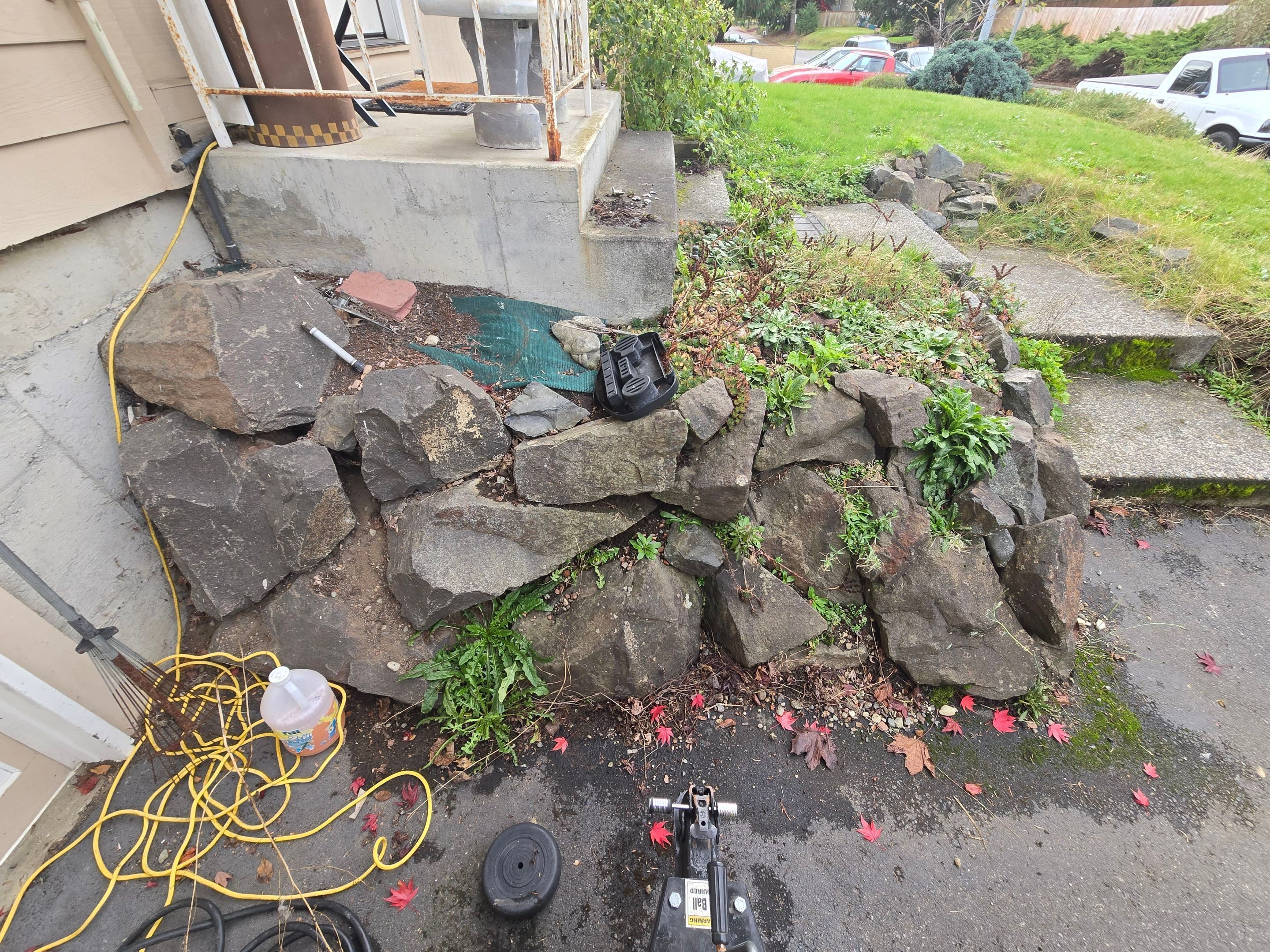 Concrete Front Stair Repair | Bothell  by Jireh Asphalt & Concrete Inc 