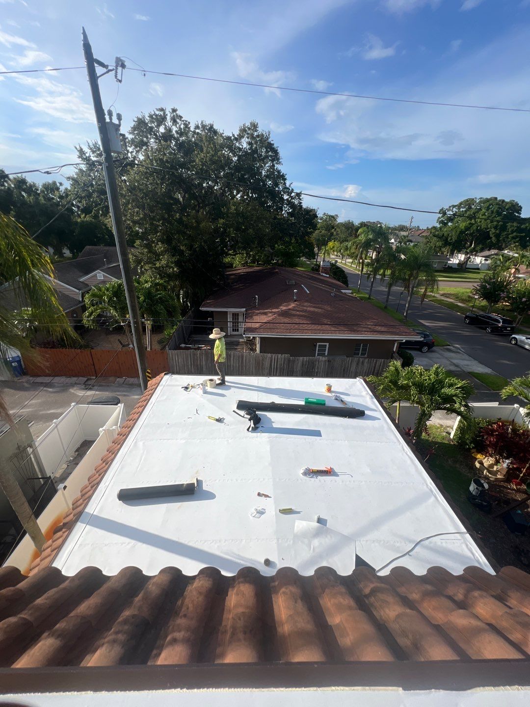 Project in St. Petersburg 33704 by Mitchell Roofing Company LLC 