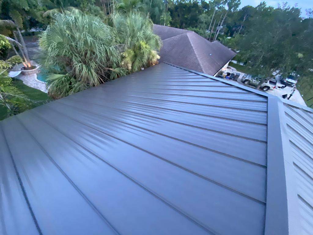 24ga 1" Nail-Strip Medium Bronze  by Total Roofing System The Metal Roof Experts