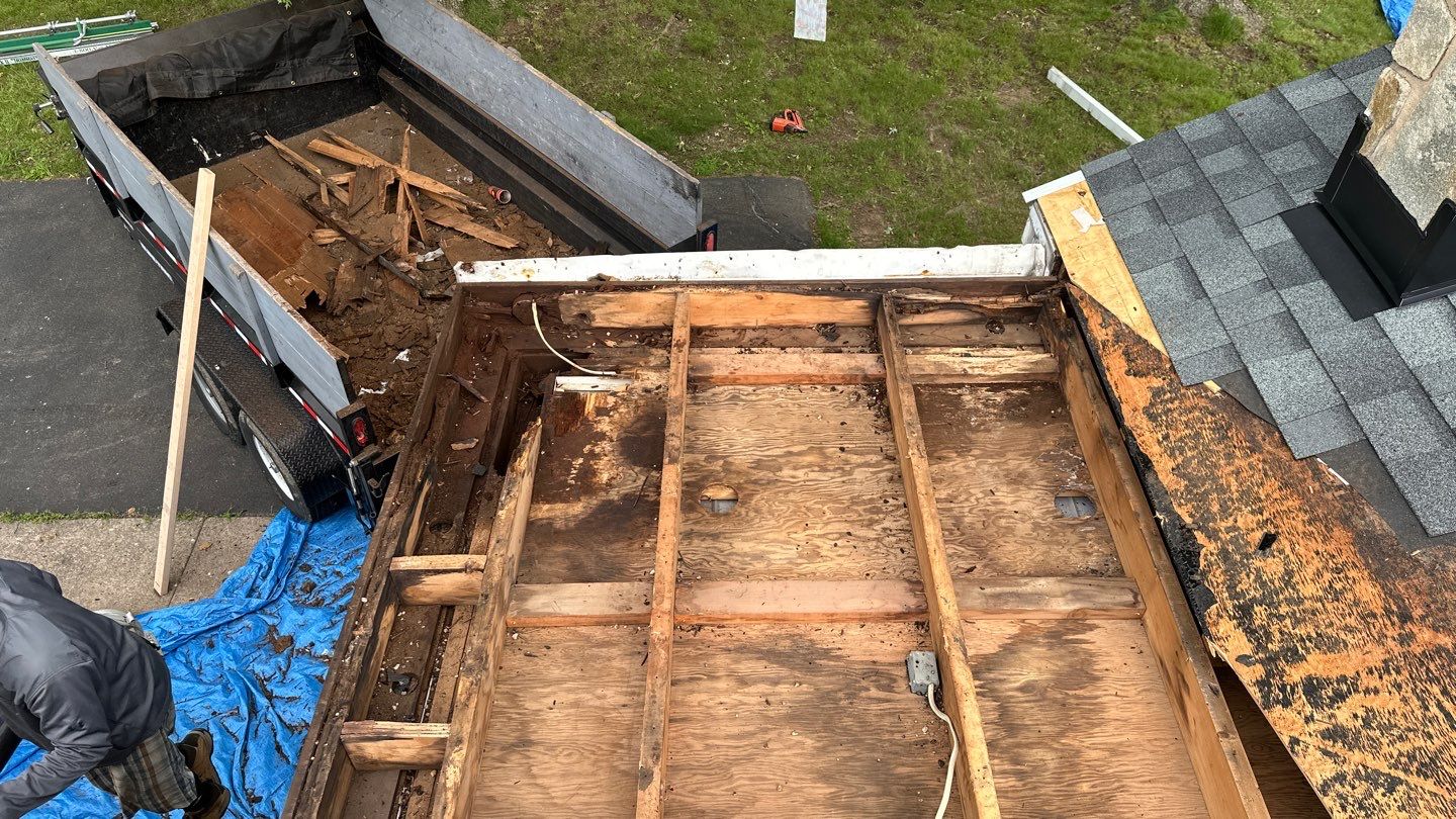Structural Roof Rebuild and Low Slope Replacement in Gettysburg, Pennsylvania by Bealing Roofing & Exteriors