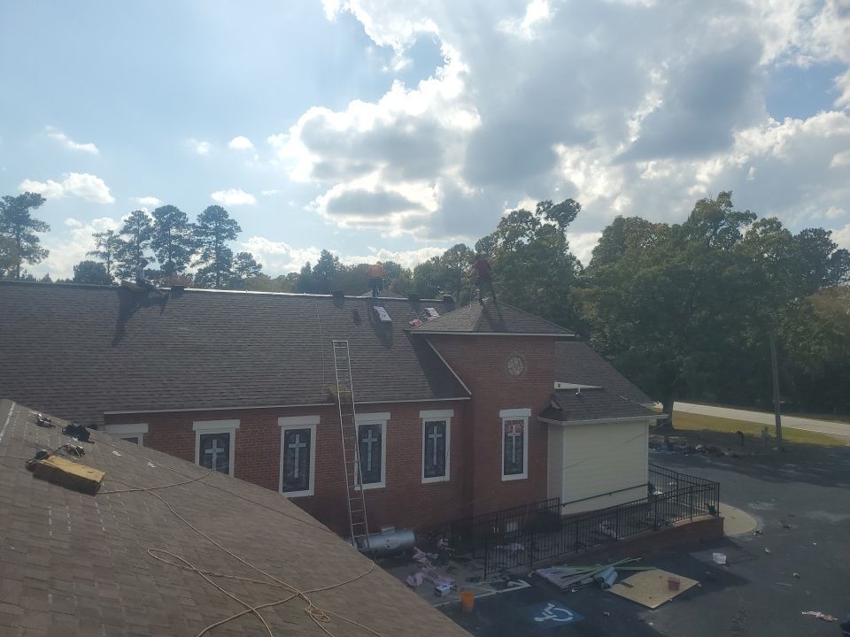 Church Roof Replacement using Owens Corning by Inspector Roofing and Restoration