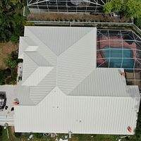 24ga 1.5" Mechanical Seam Almond by Total Roofing System The Metal Roof Experts