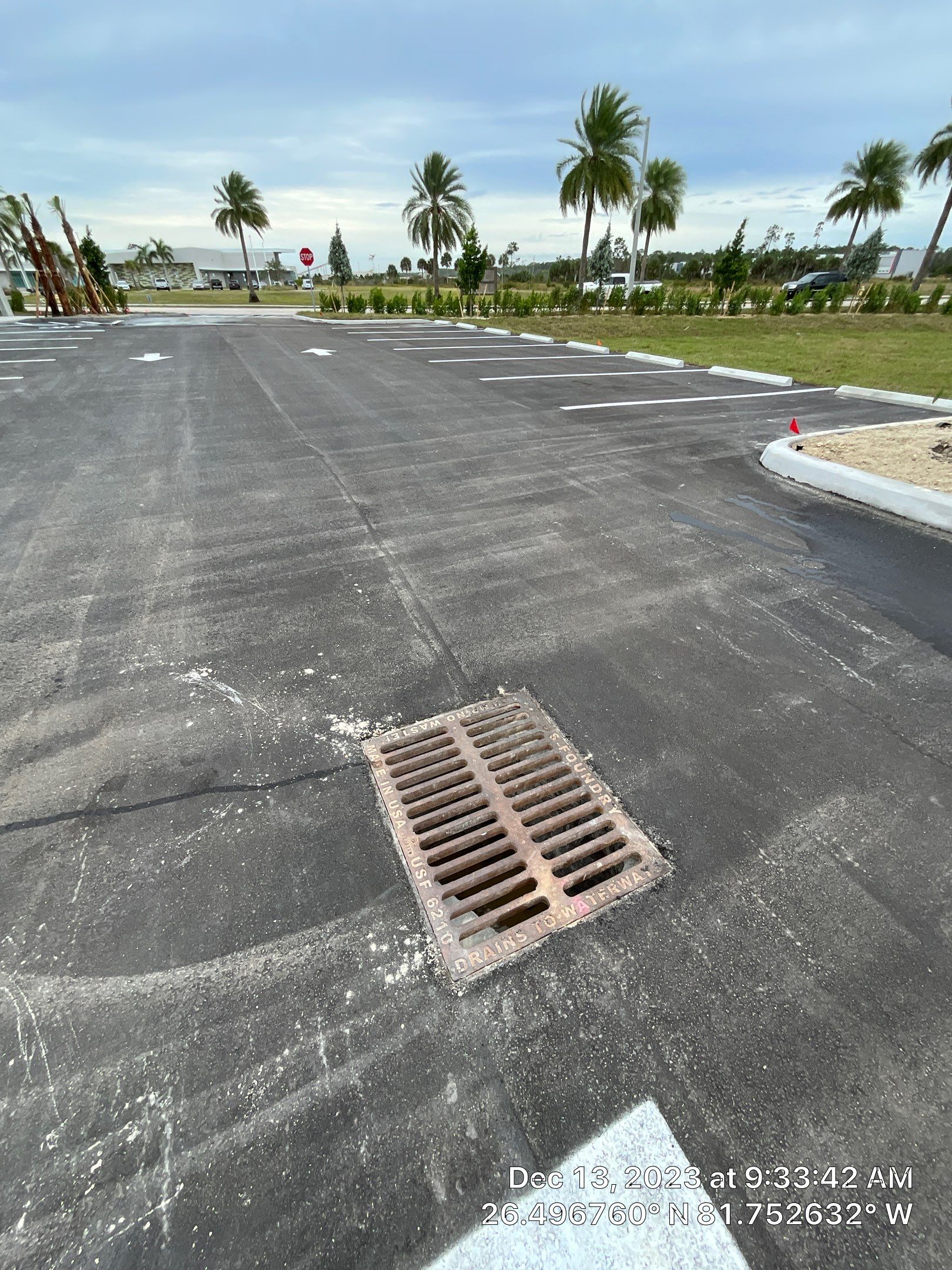 New Construction Storm Drain System Cleaning by APS Power & Water