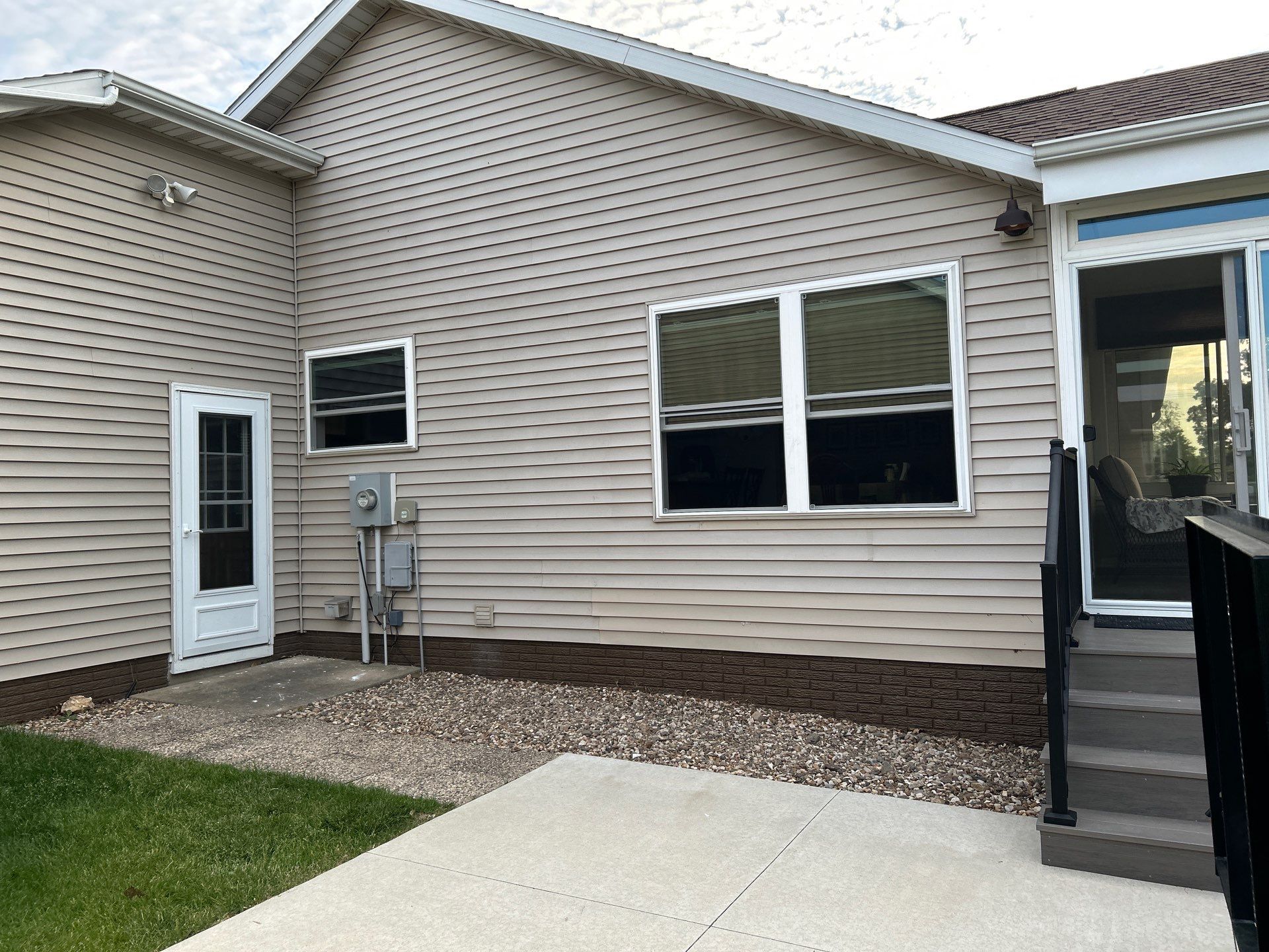 Door and window replacement by United Windows and Siding LLC