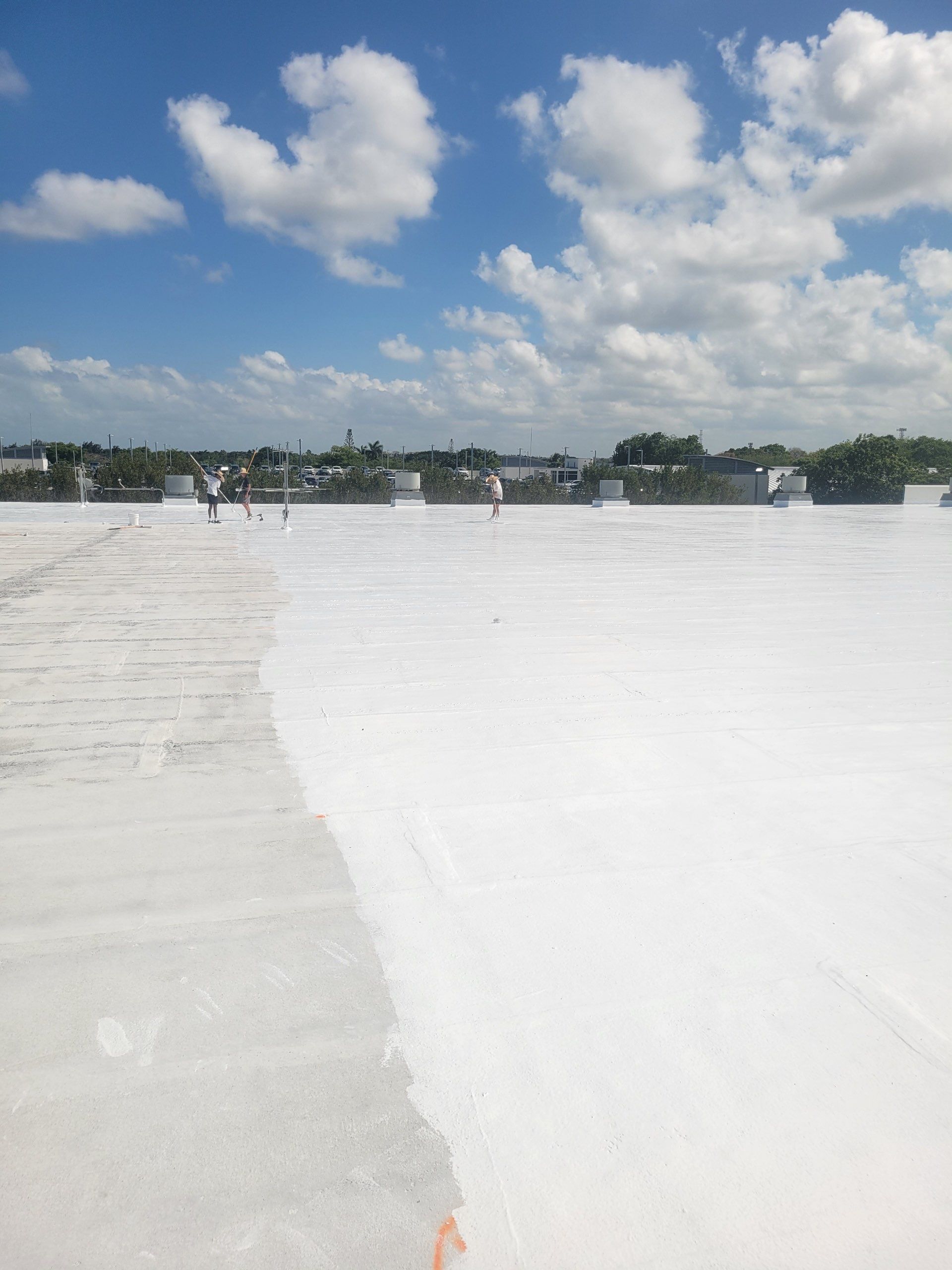 Commercial Roof Coating by First Due Roofing