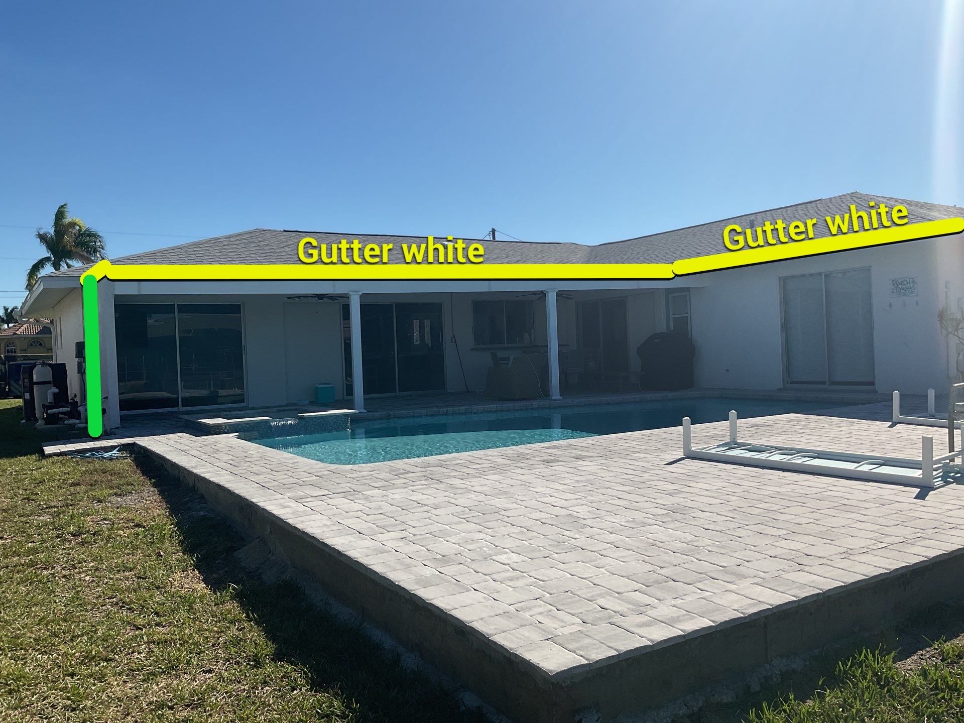 6-Inch K-Style Gutters Installed in Cape Coral FL by Gutter Professors