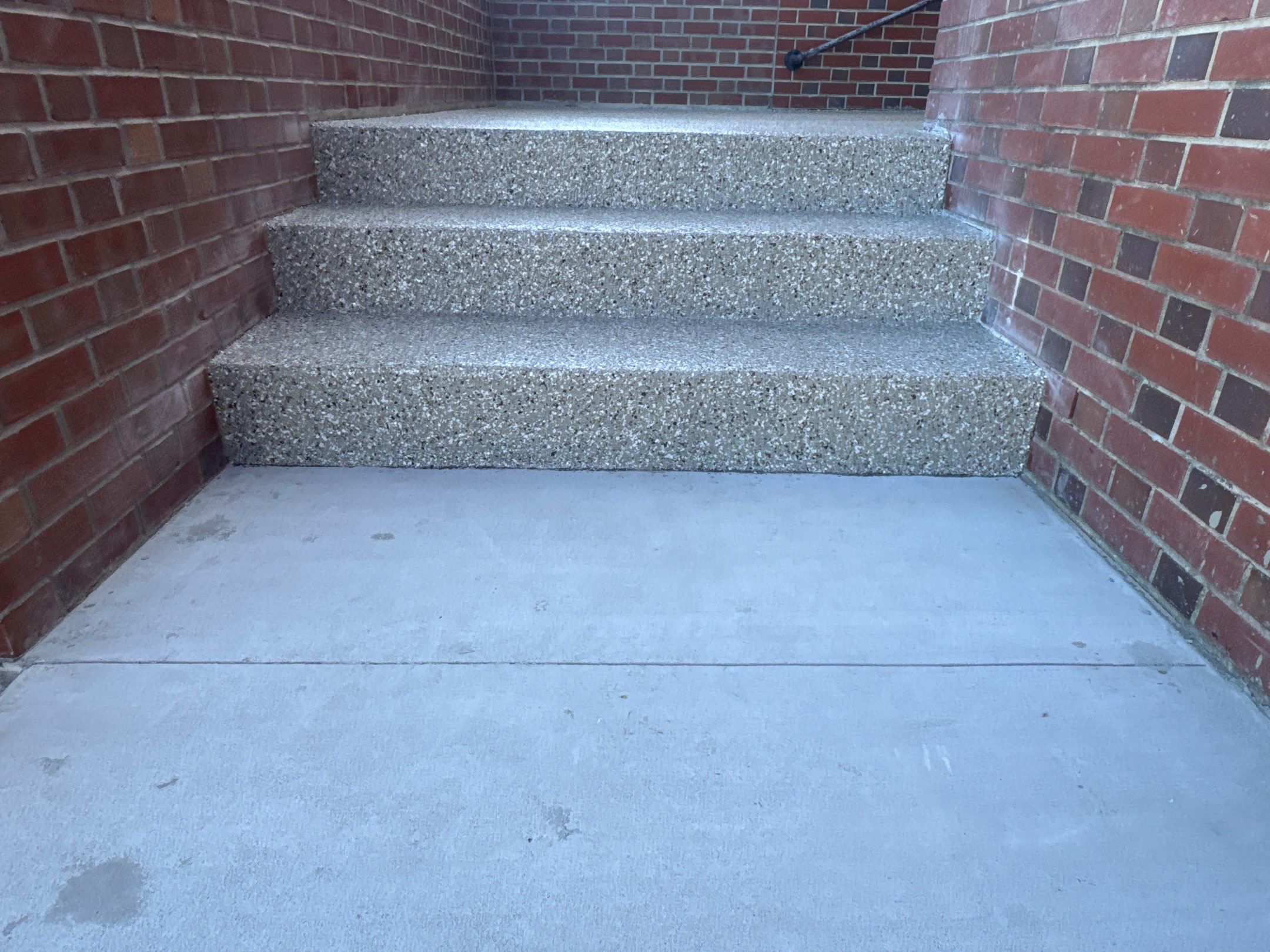 Lake Butler Courthouse in Lake Butler, FL in Pebble Beach by Cross Creek Concrete Coatings