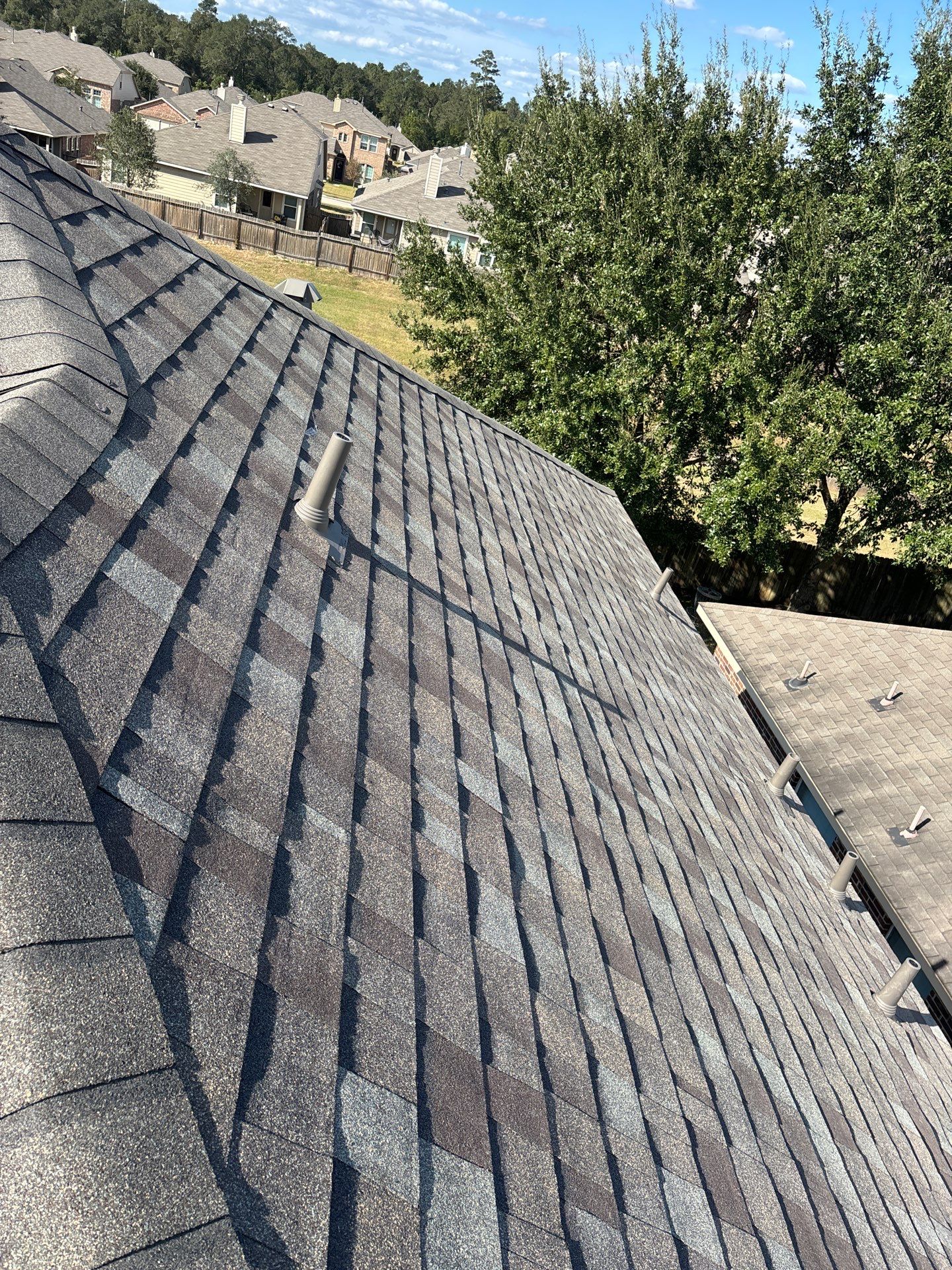 Residential Roofing Installation using Owen's Corning Duration (Lifetime) Shingles by Roof Repair Company