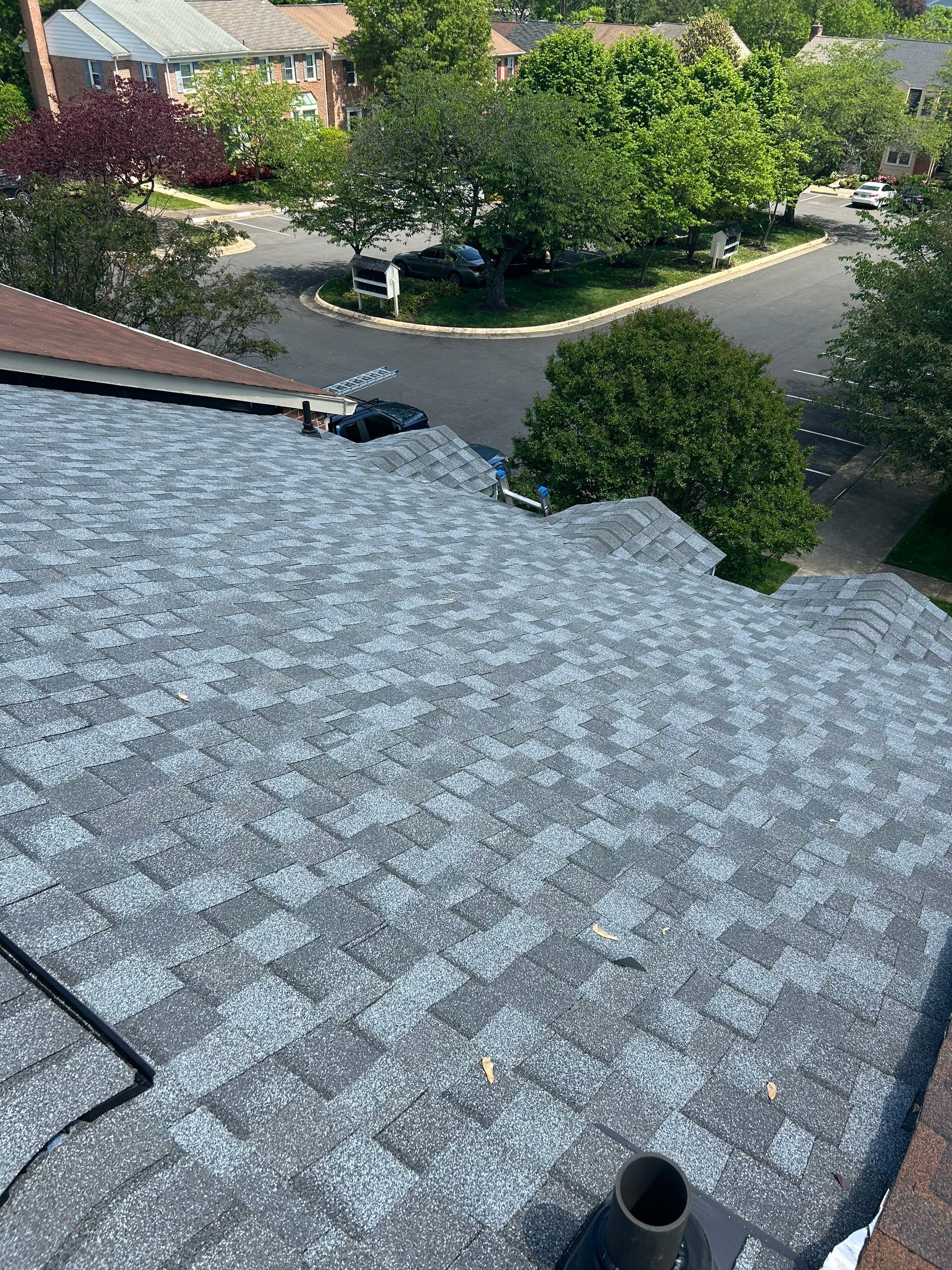 Oakton: CertainTeed Landmark Pro Designer Shingles in Max Def Pewter by RM Banning, Inc.