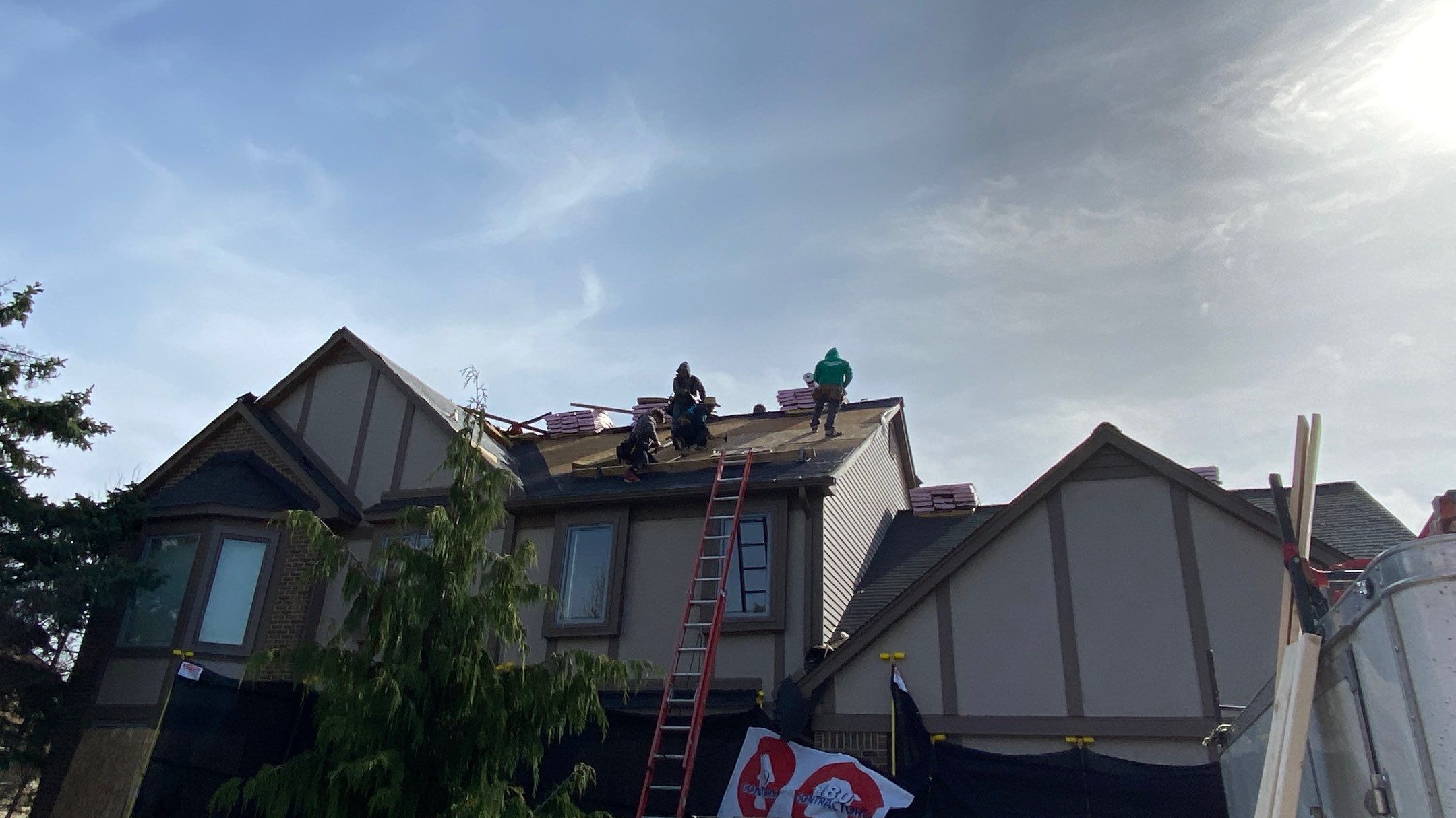 Roof Replacement using CertainTeed Landmark by 180 Contractors