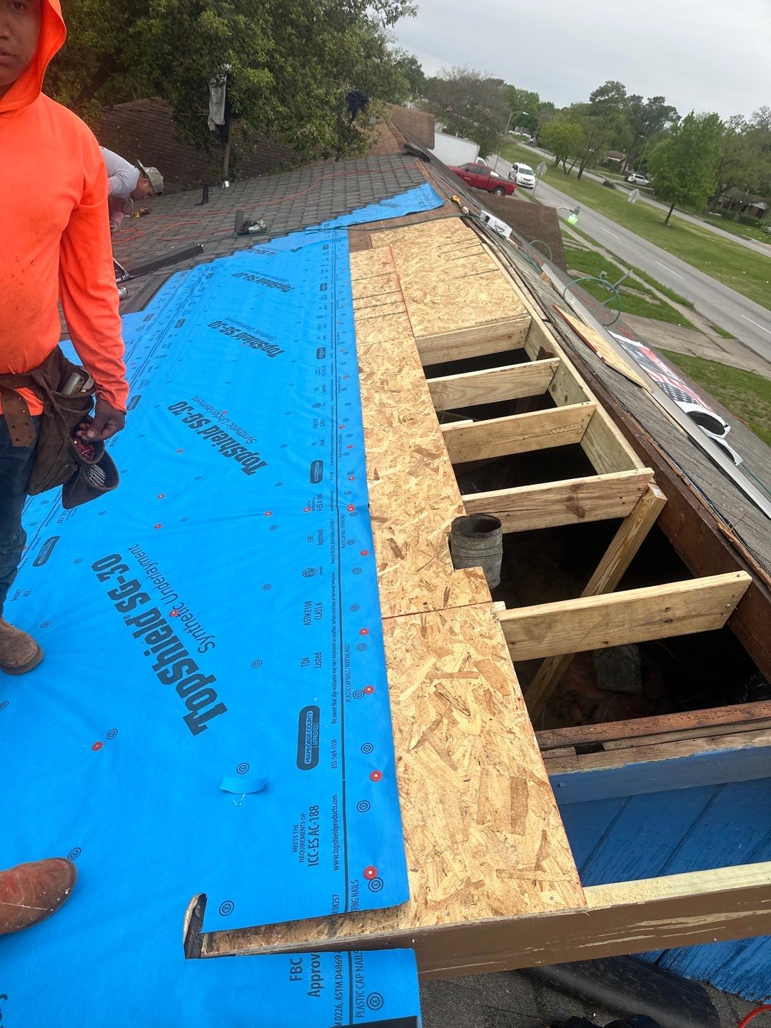 Residential Roofing Installation using Owen's Corning Duration (Lifetime) Shingles by Roof Repair Services LLC