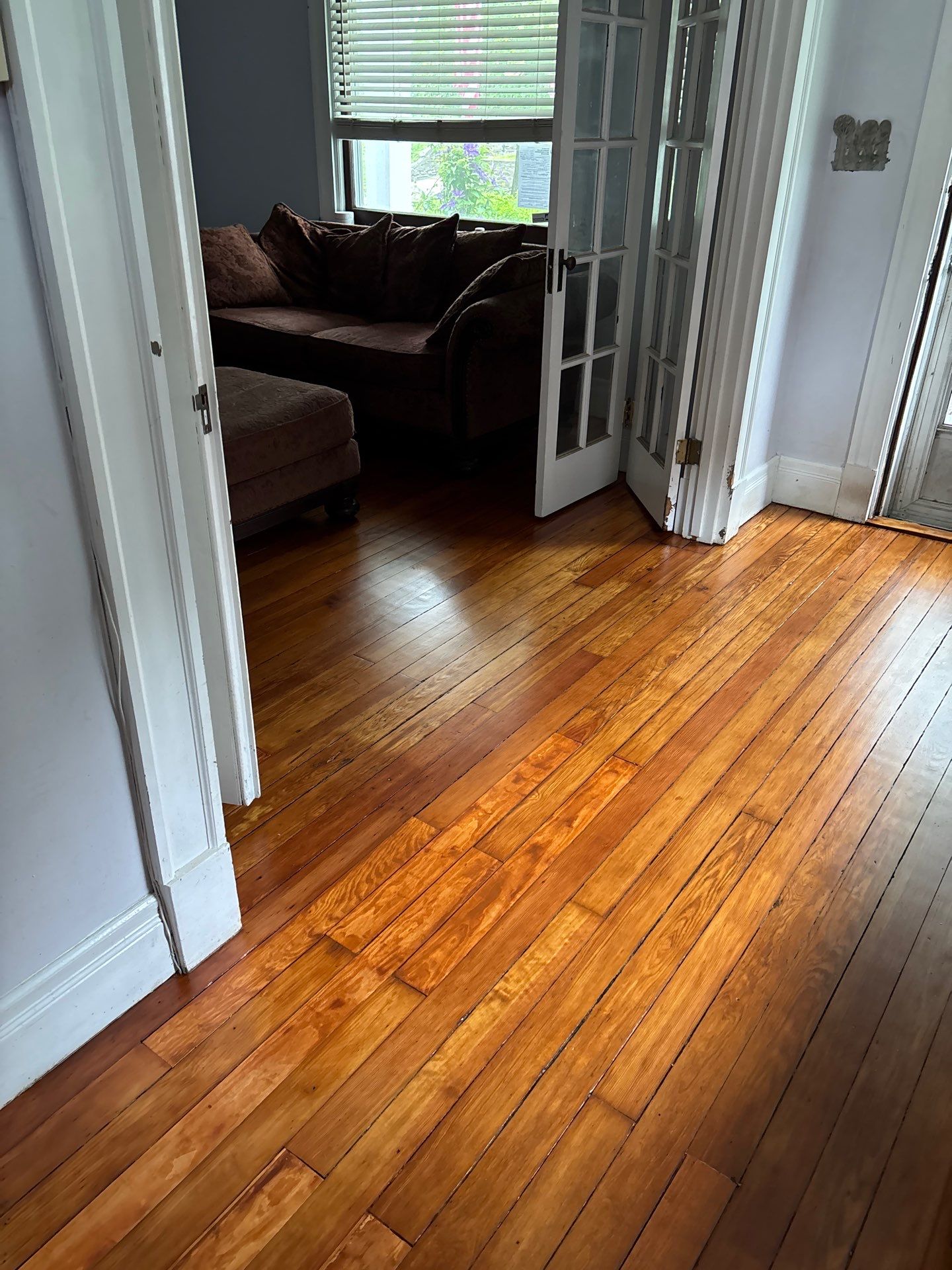 Historic Refinish Project in Covington by Footprints Floors Kentucky