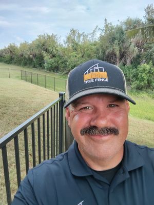 Bronze Aluminum Fence in Port Charlotte