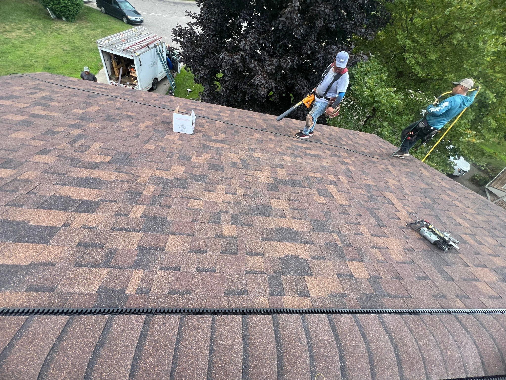 Roof Replacement using Owens Corning Brownwood by 180 Contractors