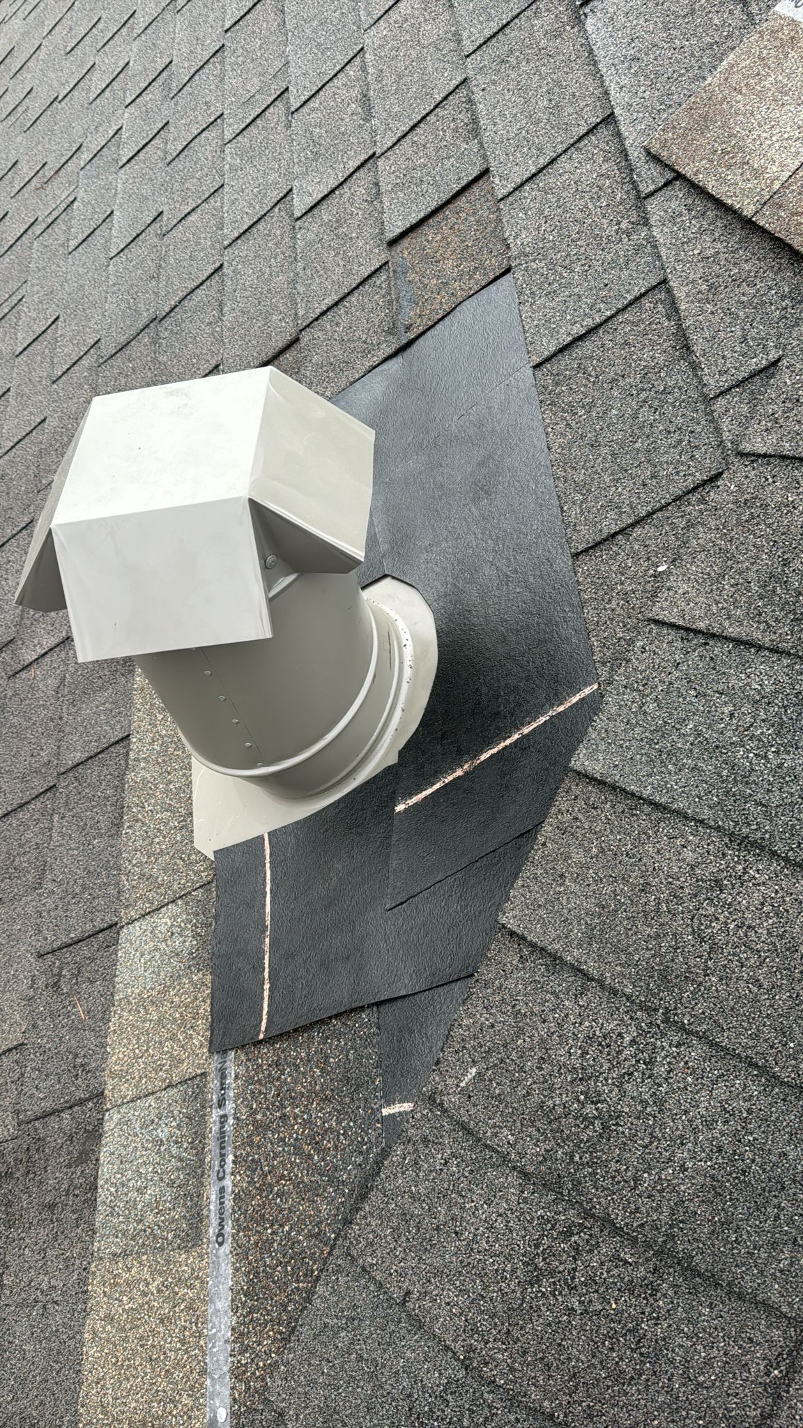 Hail Damage using Owen's Corning Duration (Lifetime) Shingles by Roof Repair Company